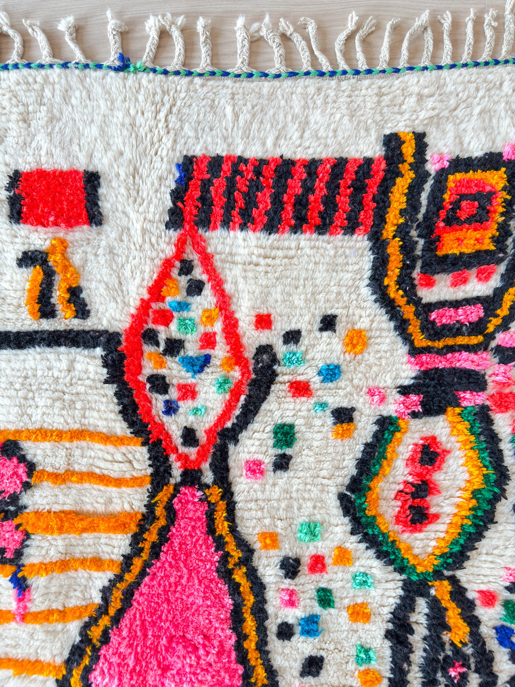 Colorful Berber rug 147 x 252 cm - n°2251