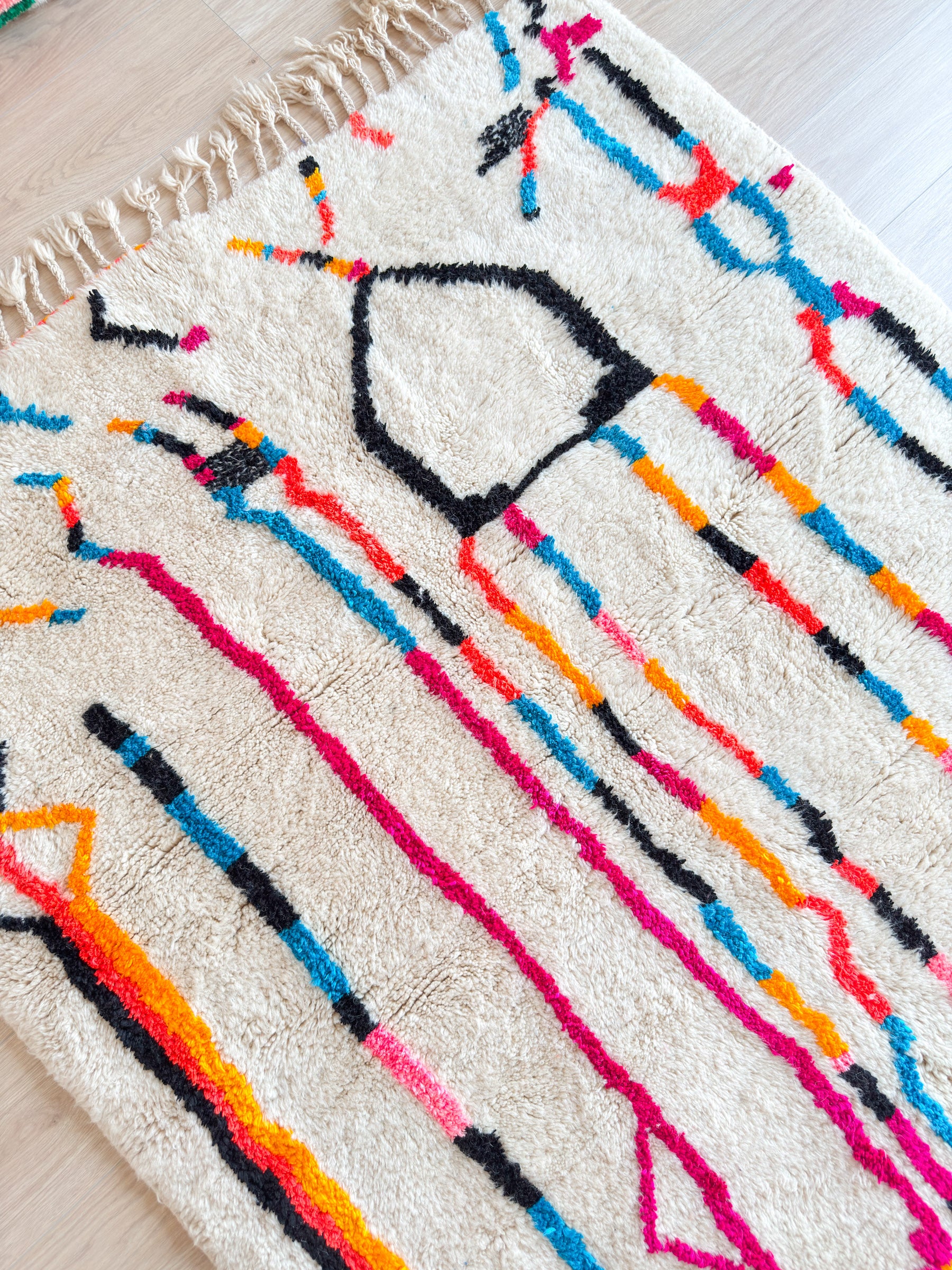 Colorful Berber rug 149 x 237 cm - n°2252