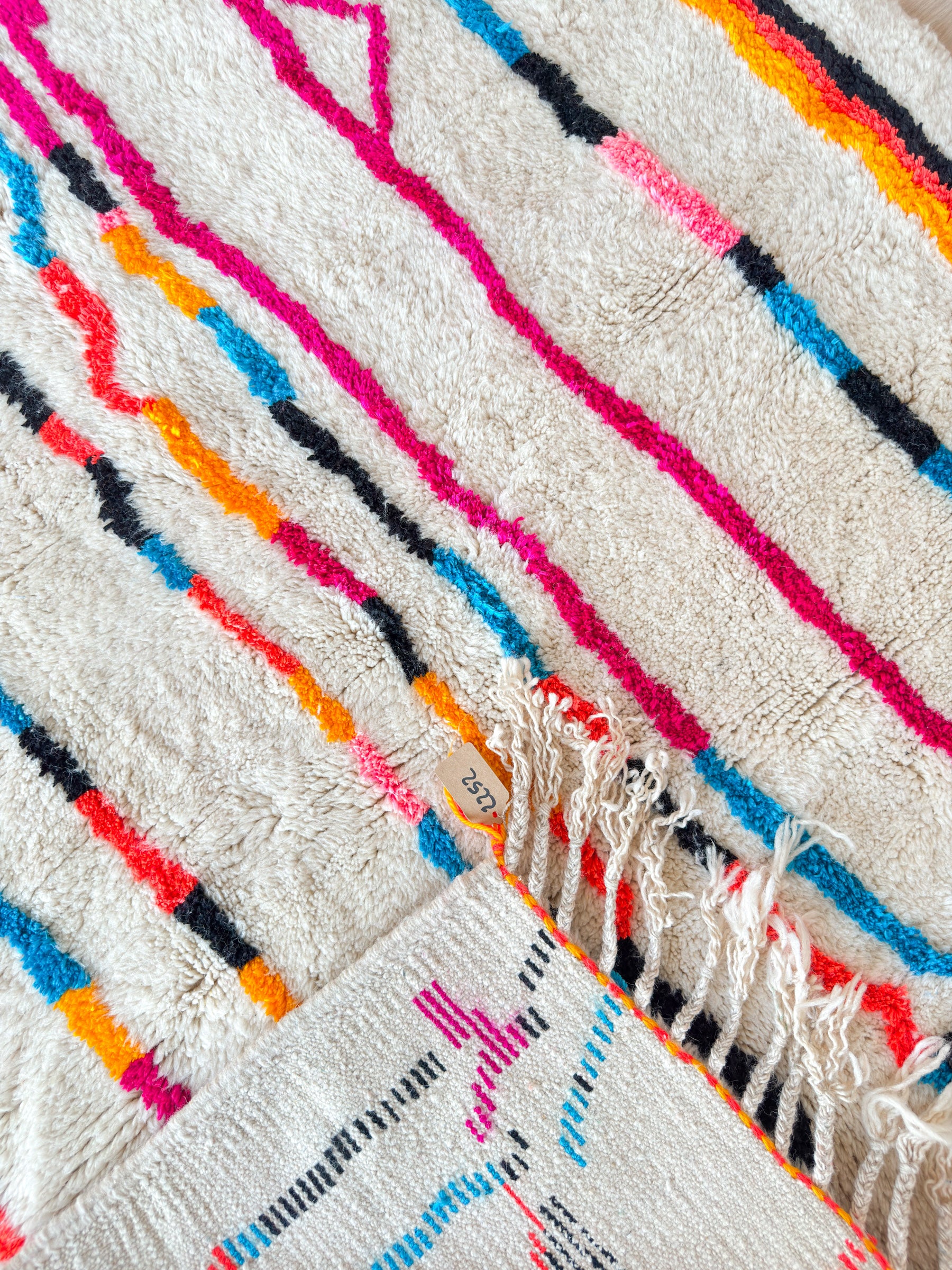 Colorful Berber rug 149 x 237 cm - n°2252