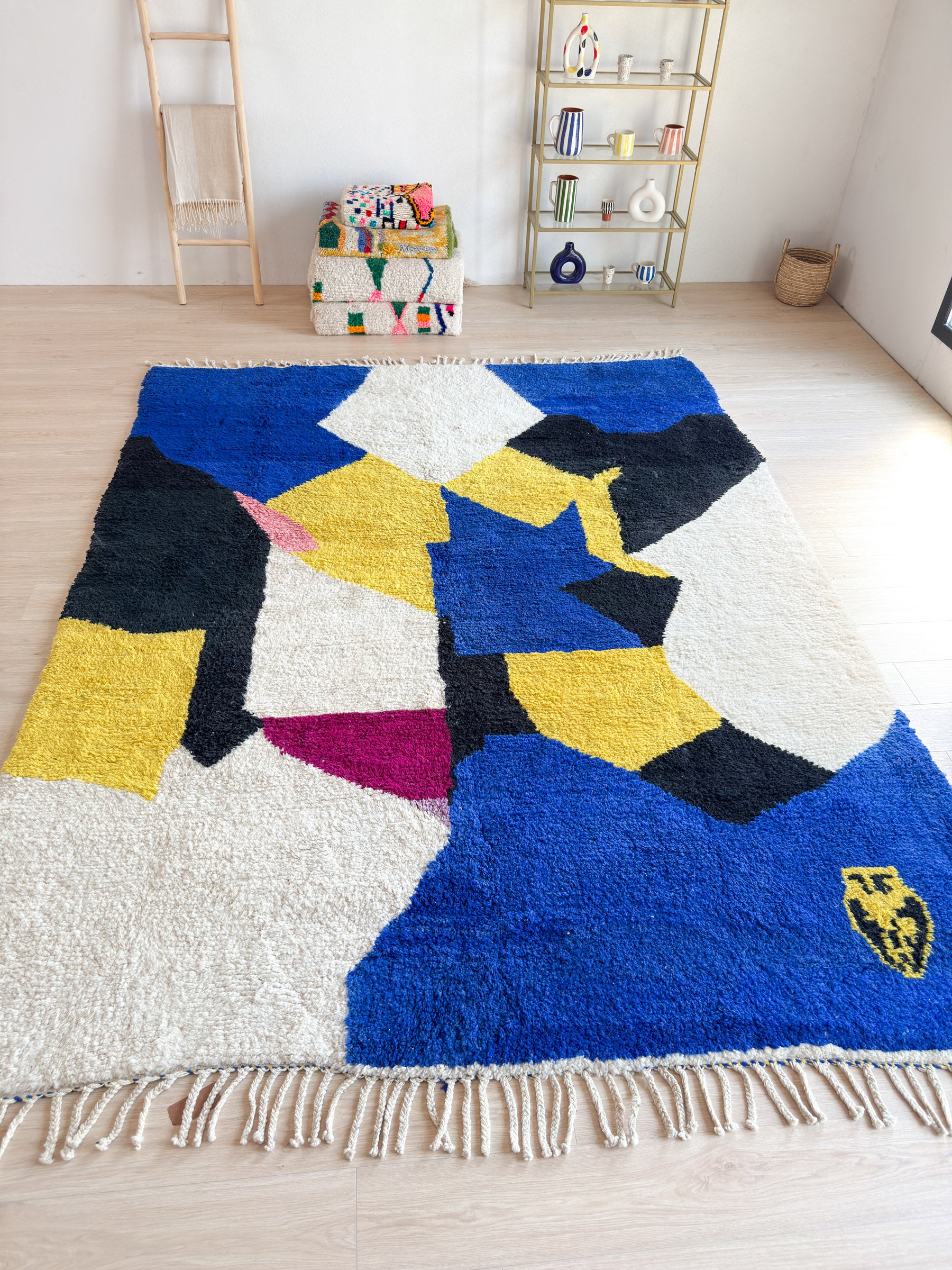 Kleurrijk Berber tapijt 261 x 370 cm - n°2207