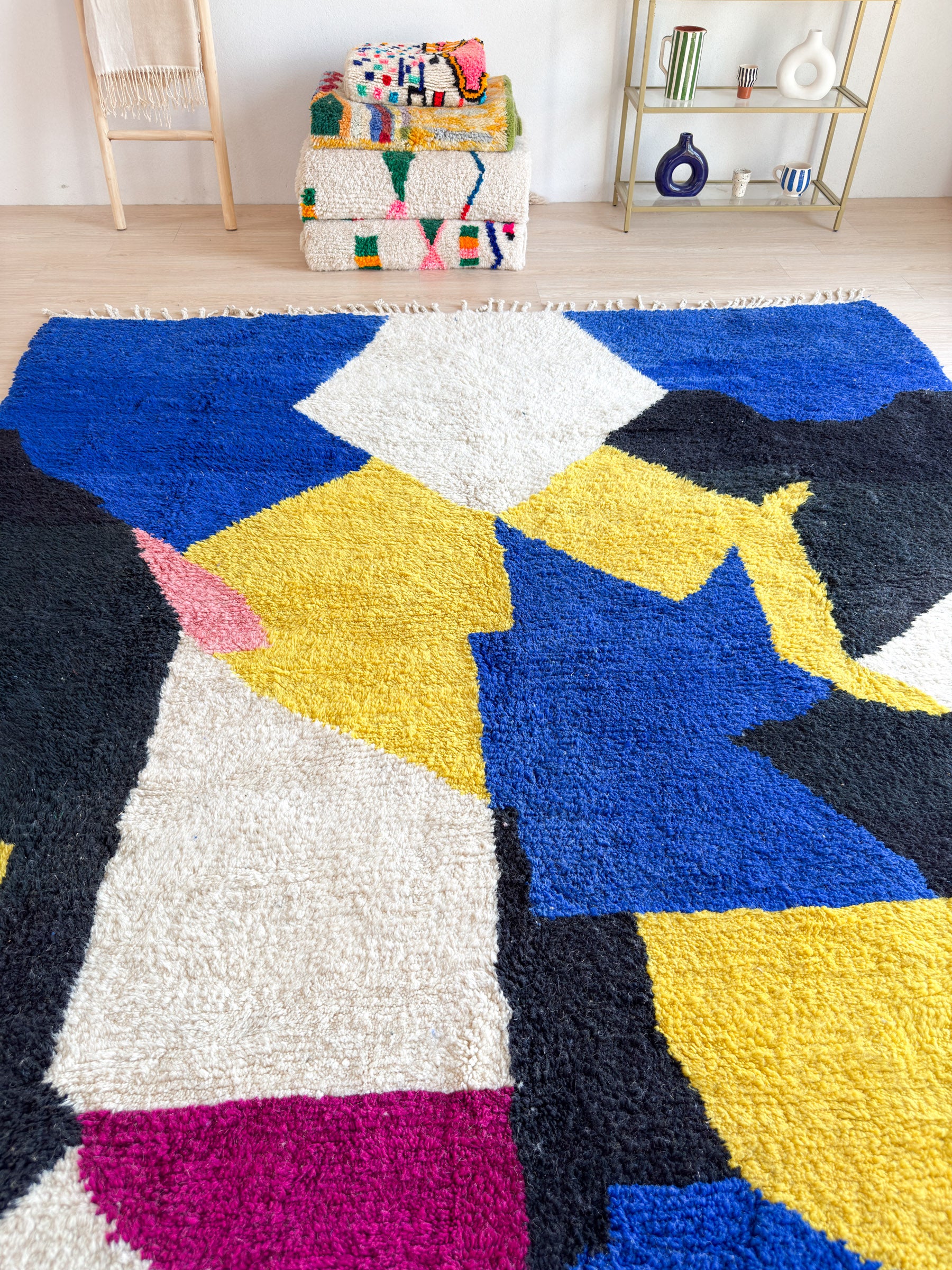 Tapis berbère coloré 261 x 370 cm - n°2207