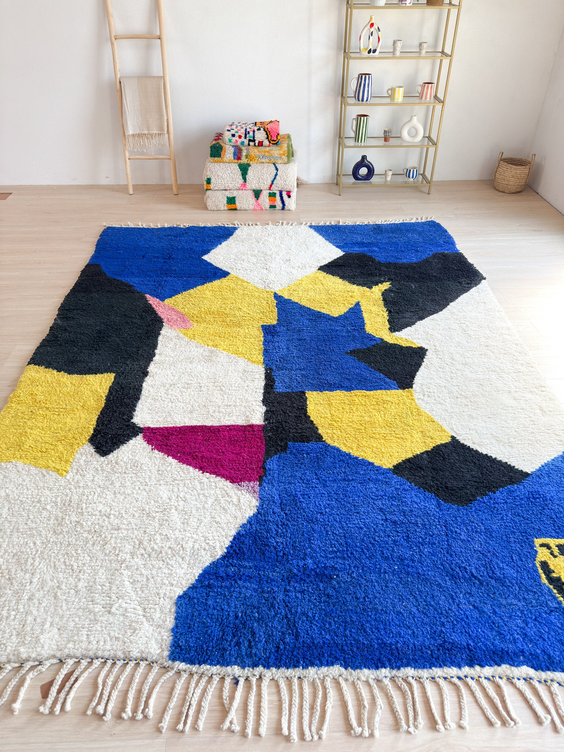 Tapis berbère coloré 261 x 370 cm - n°2207