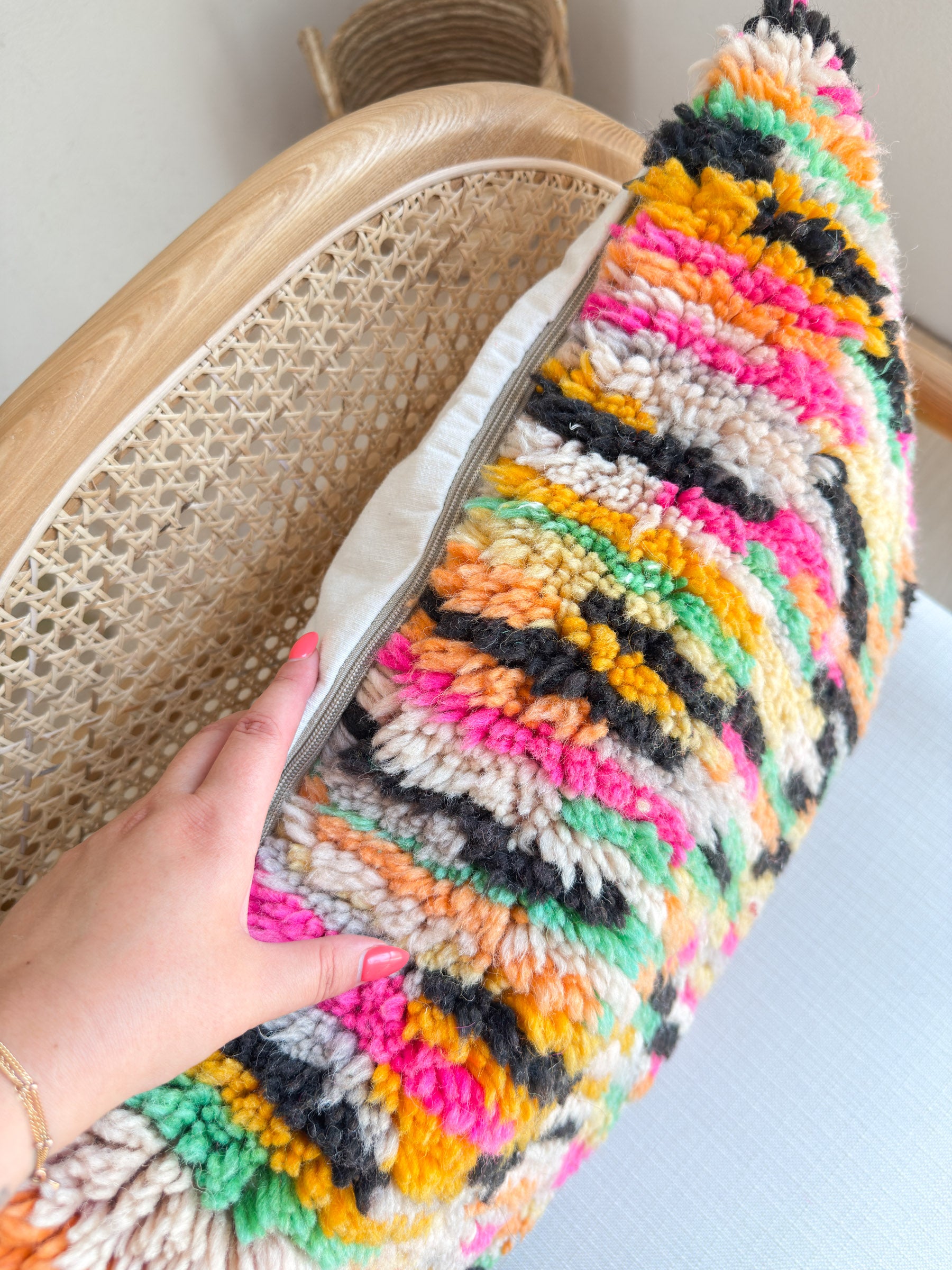 Coussin berbère coloré n°14