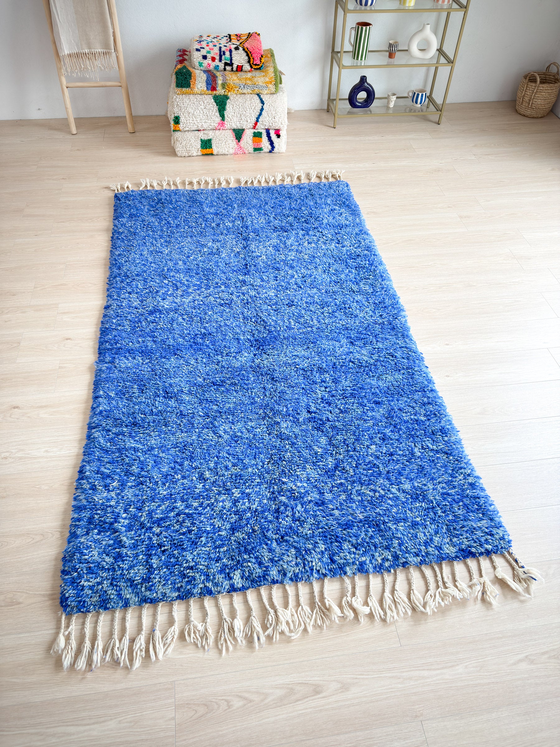 Colorful Berber rug 144 x 272 cm - n°2220