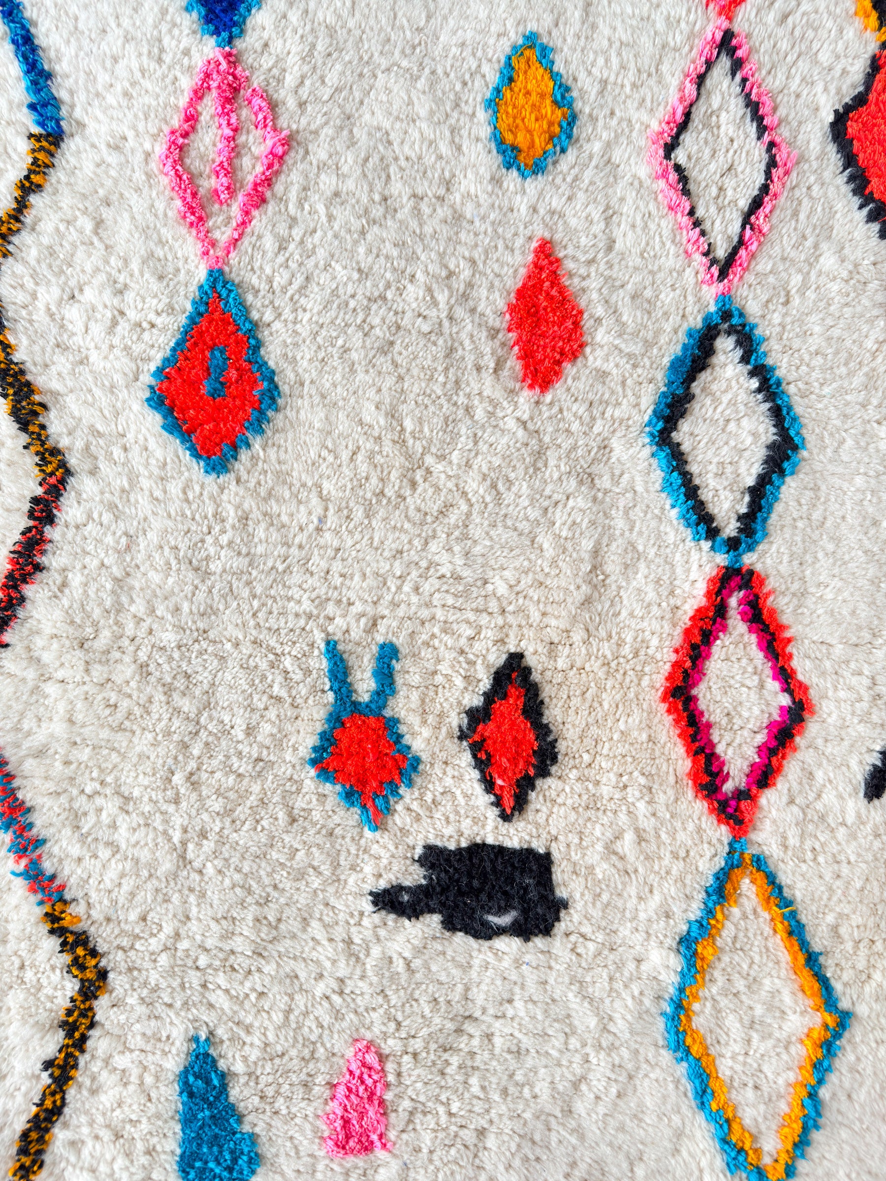 Colorful Berber rug 161 x 272 cm - n°1987
