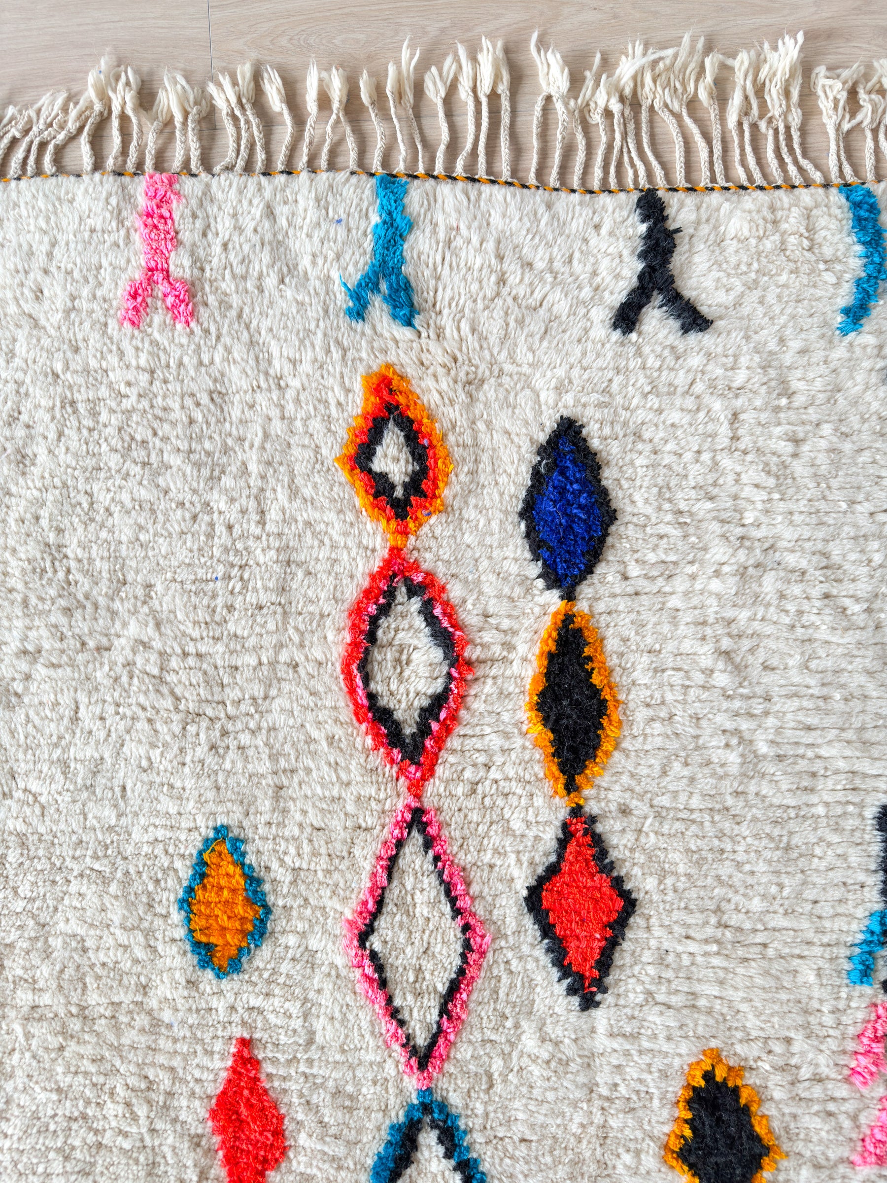 Colorful Berber rug 161 x 272 cm - n°1987