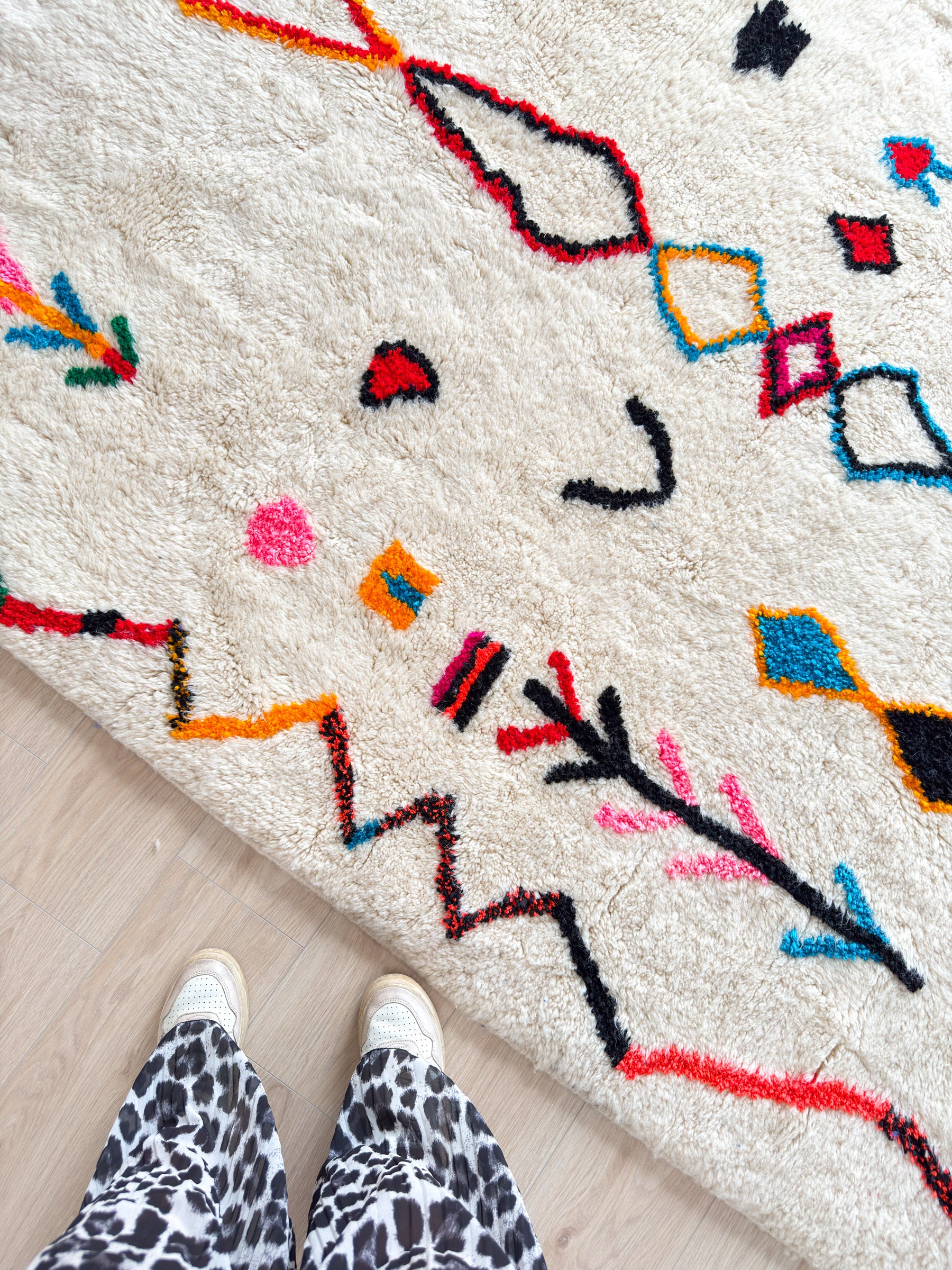 Tapis berbère coloré 189 x 310 cm - n°2206