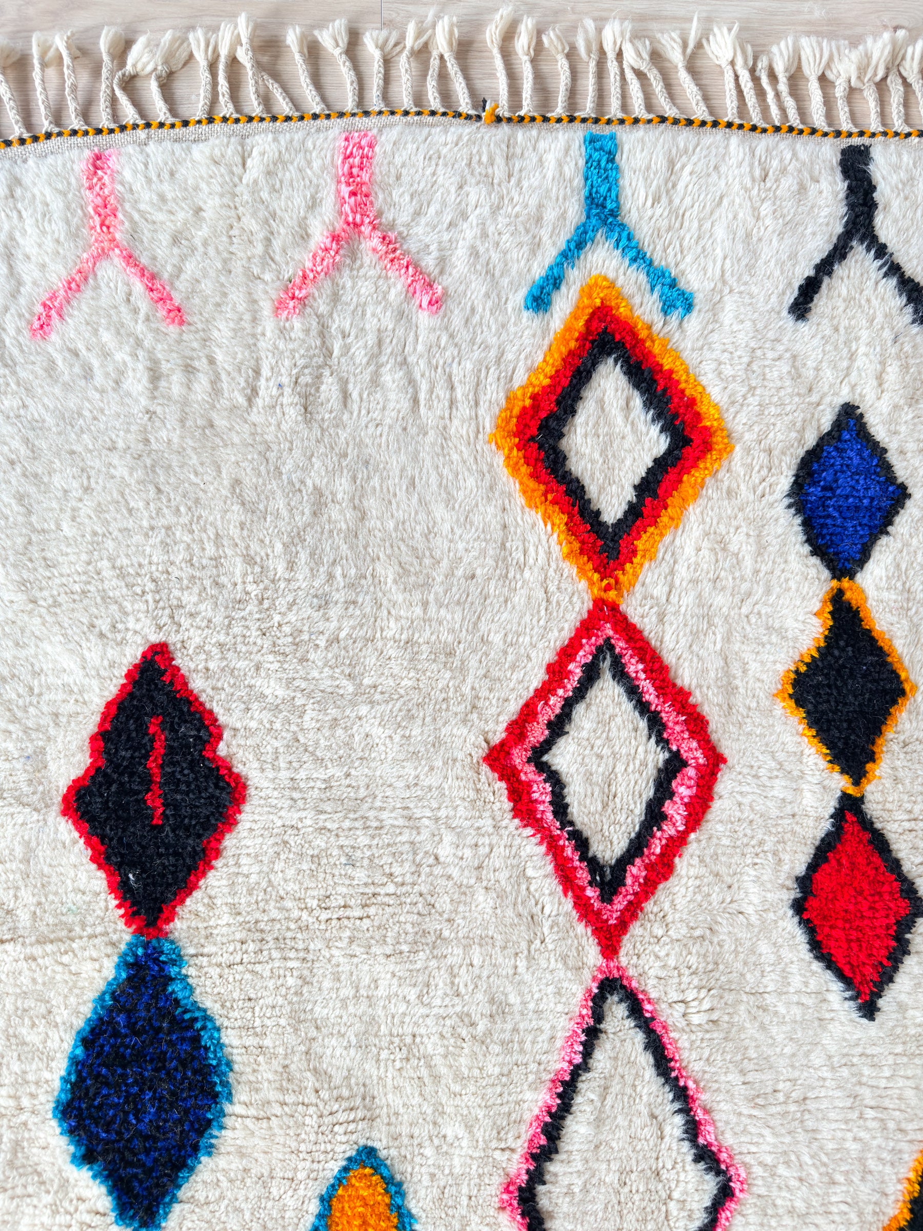 Tapis berbère coloré 189 x 310 cm - n°2206