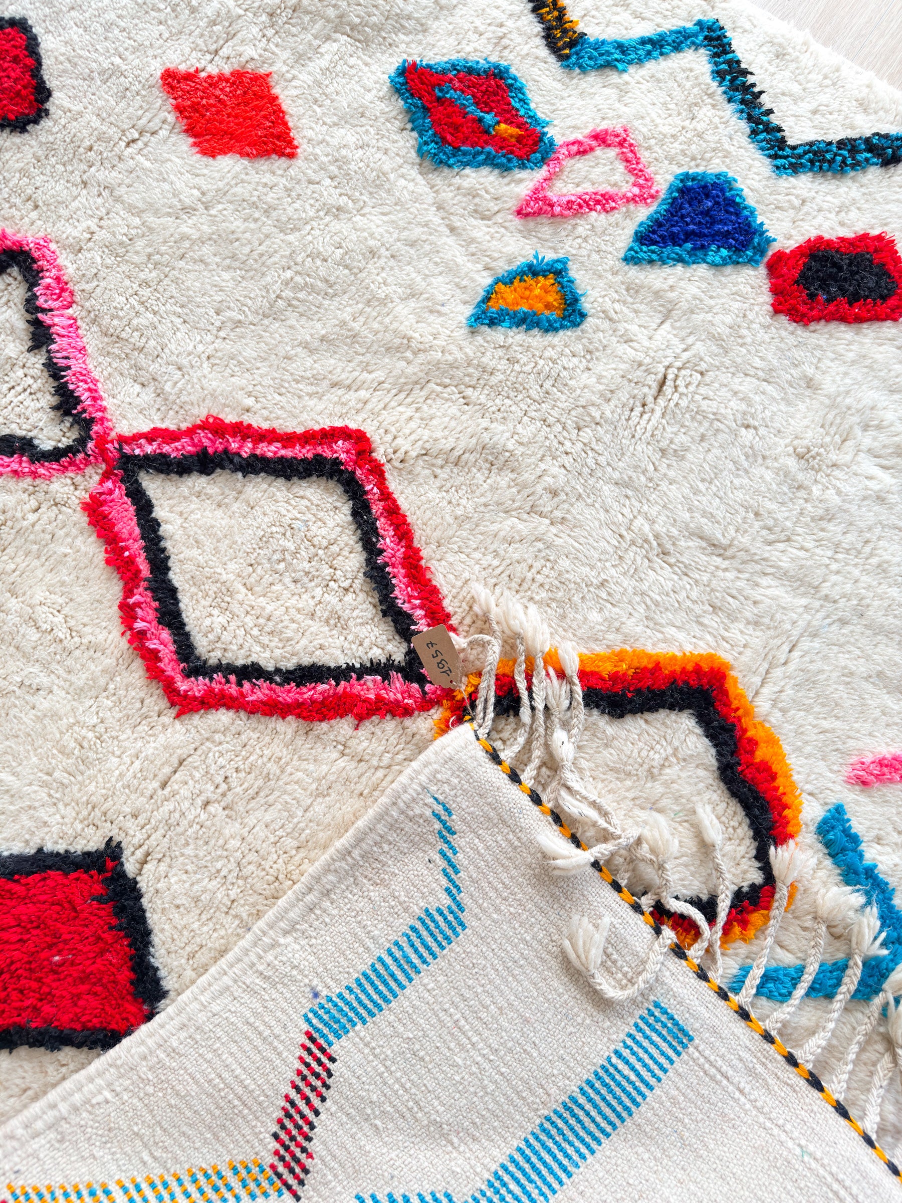 Bunter Berberteppich 189 x 330 cm - Nr. 1957