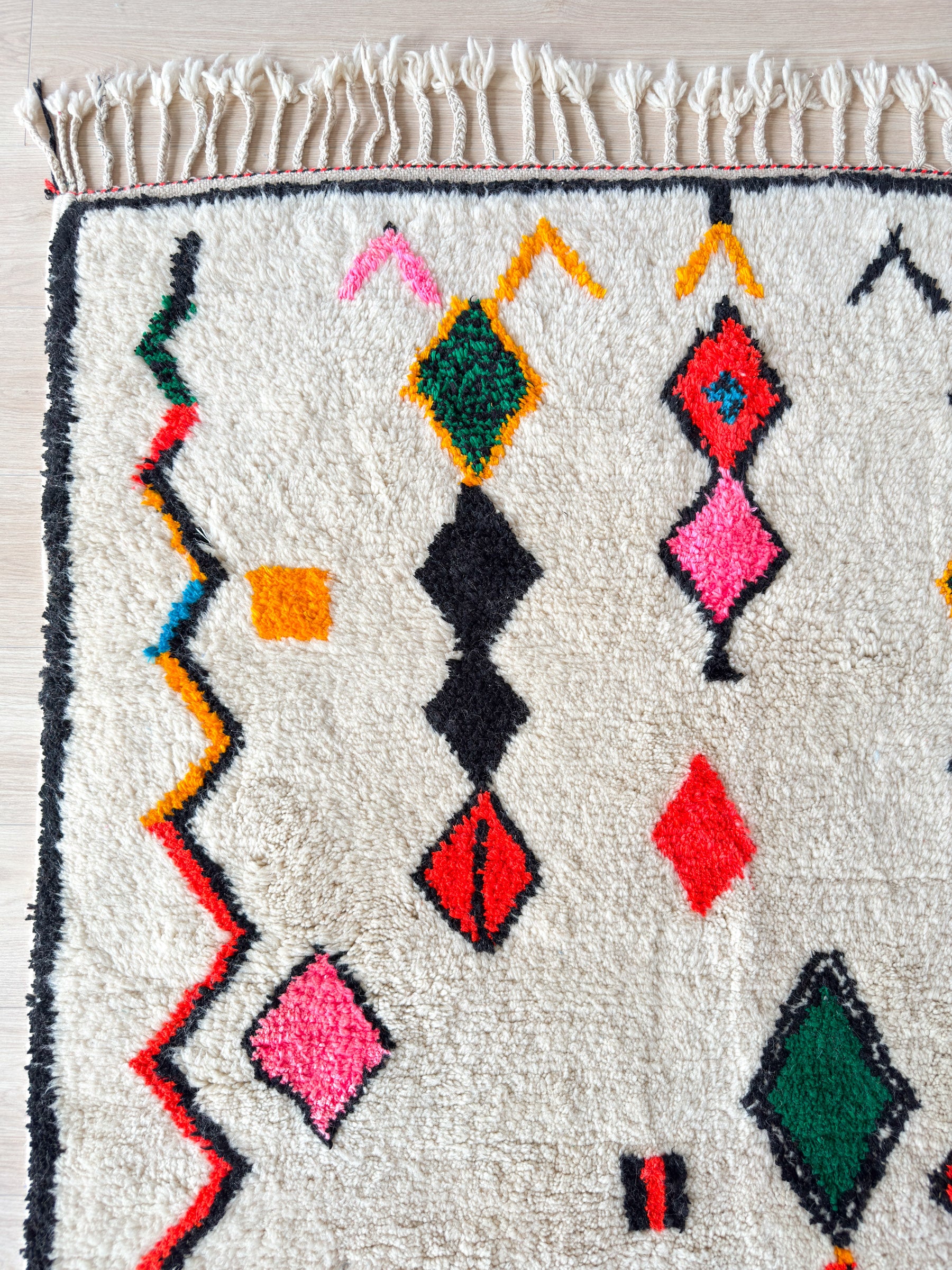 Kleurrijk Berber tapijt 153 x 278 cm - n°1661