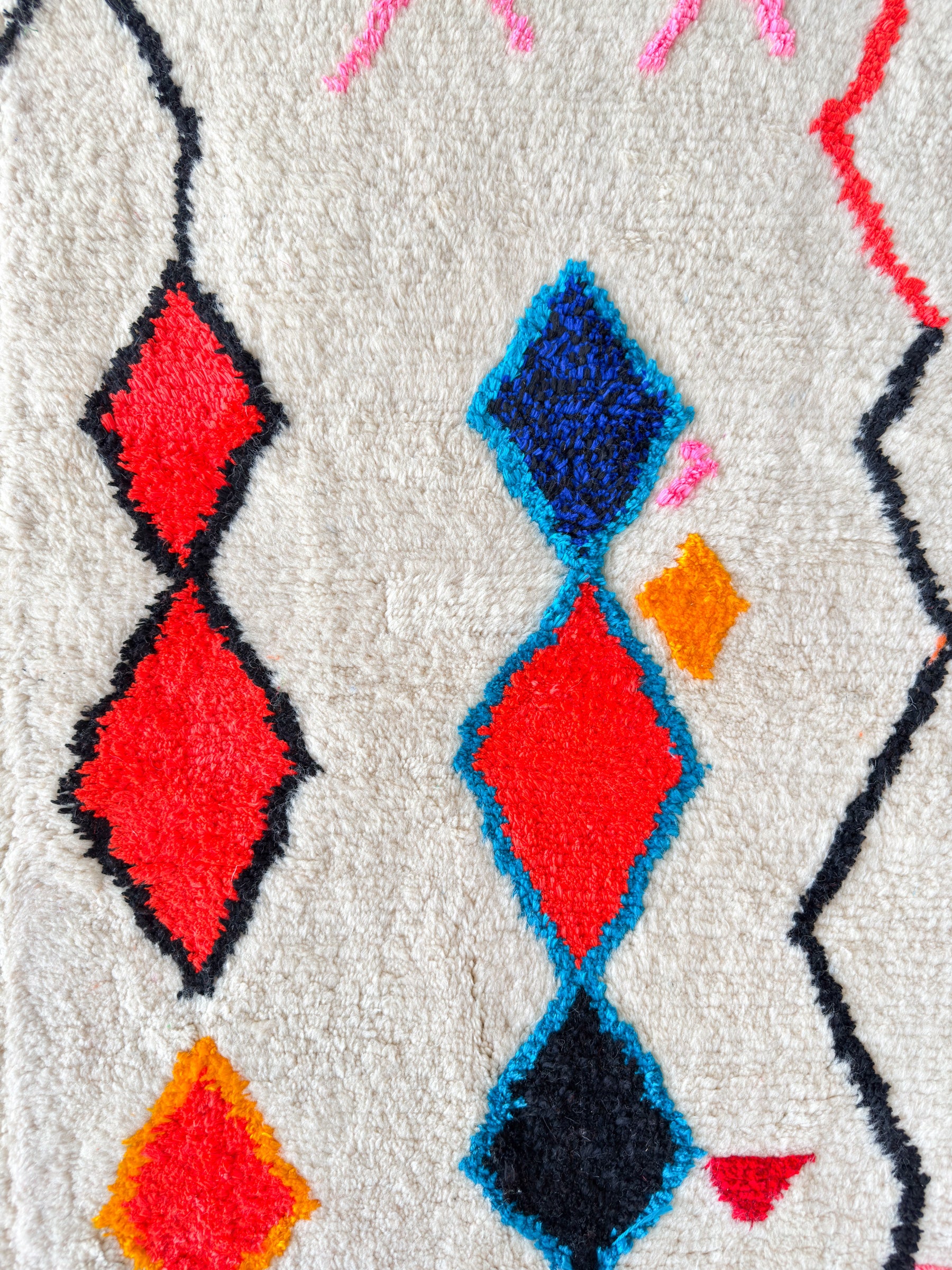 Colorful Moroccan Rug 158 x 280 cm / 5.2 x 9.2 ft - n°1425