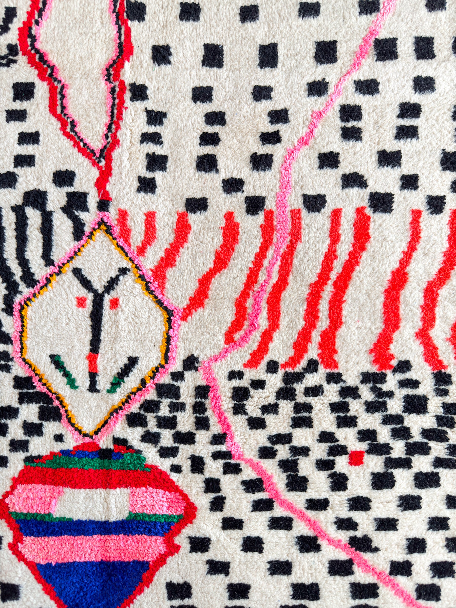 Bunter Berberteppich 164 x 280 cm – Nr. 1397