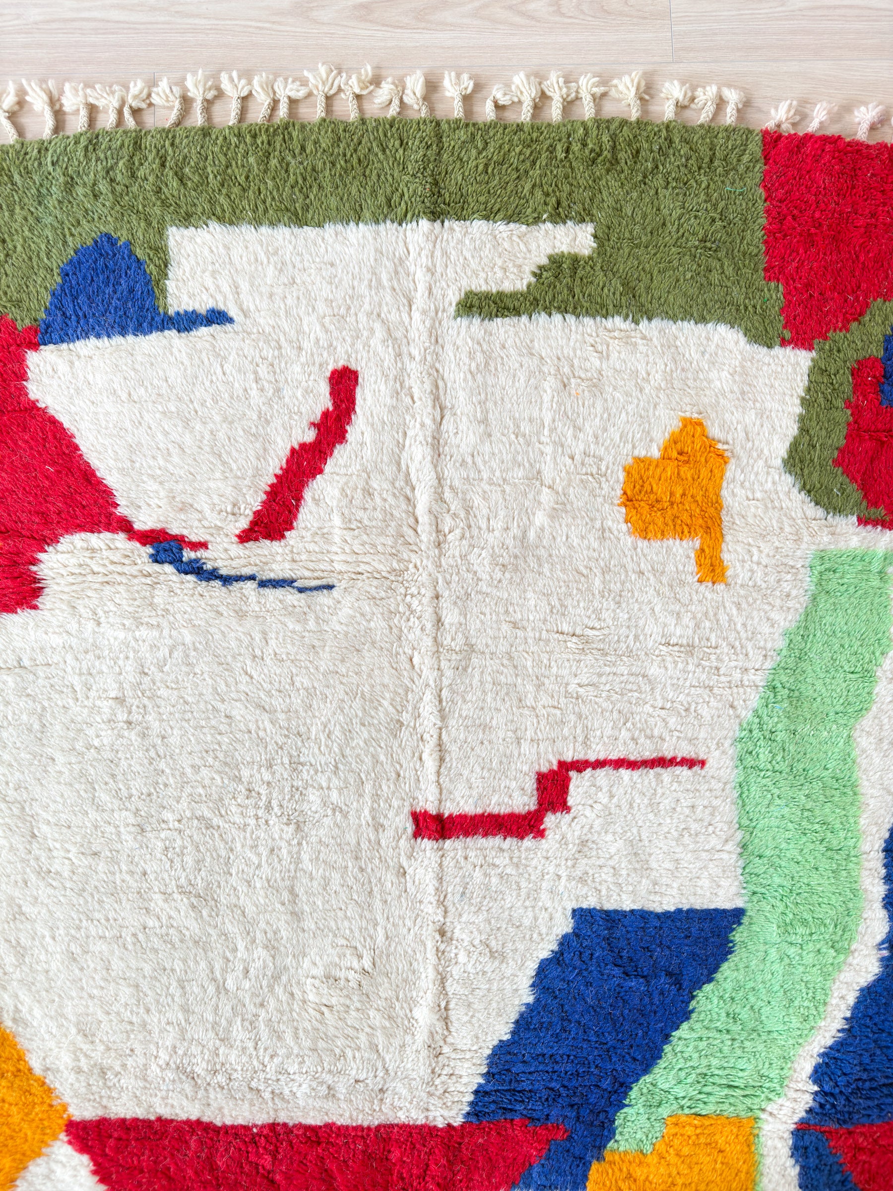 Colorful Berber Rug 153 x 274 cm / 5.0 x 9.0 ft - n°1493