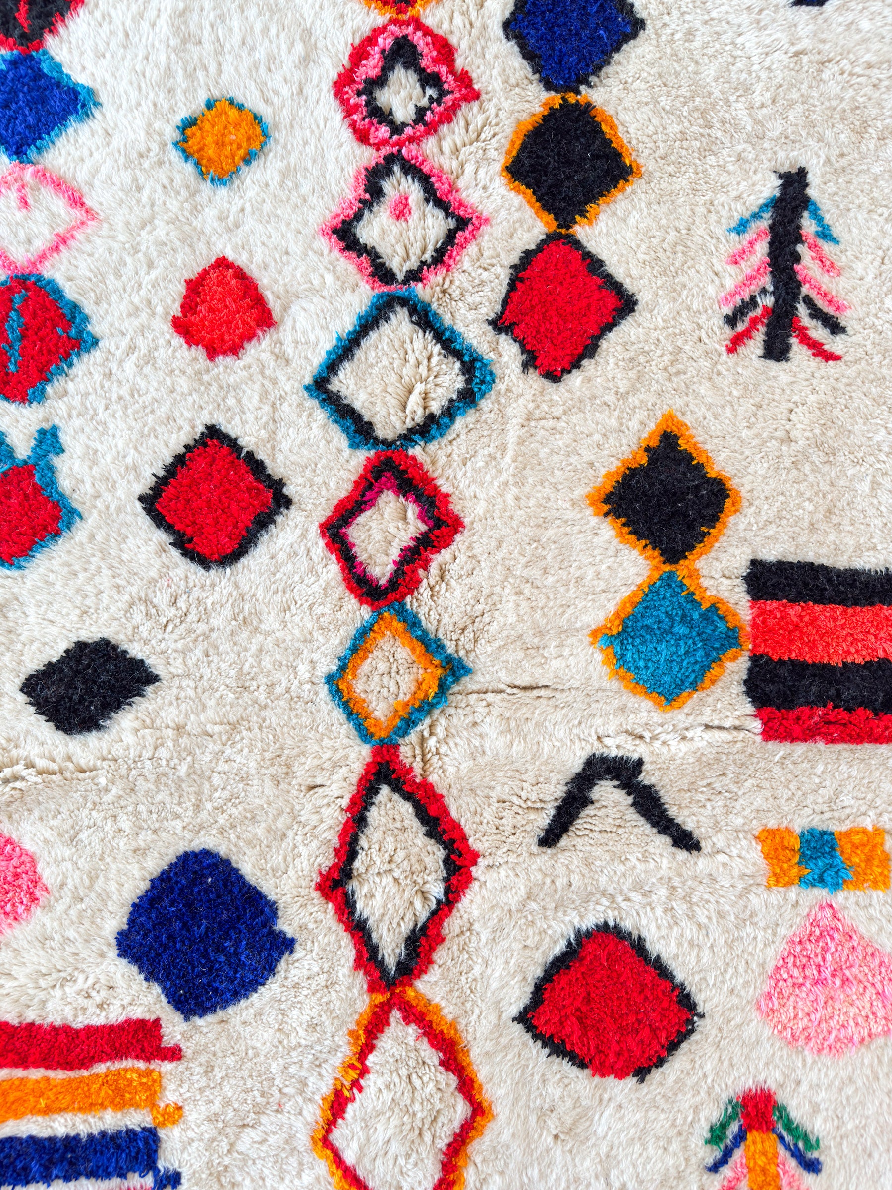 Tapis berbère coloré 149 x 212 cm - n°2271