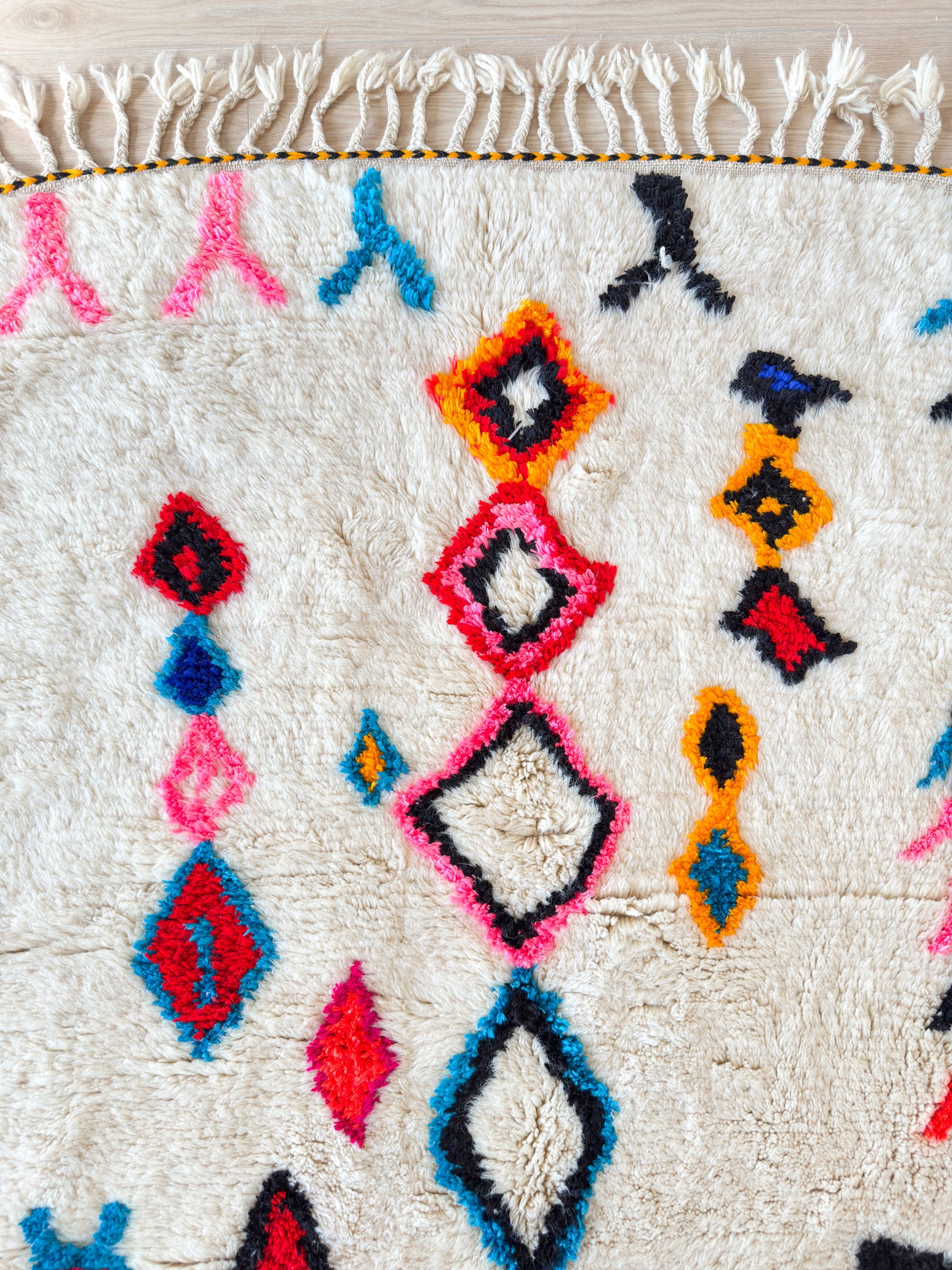 Colorful Berber rug 147 x 255 cm - n°2305