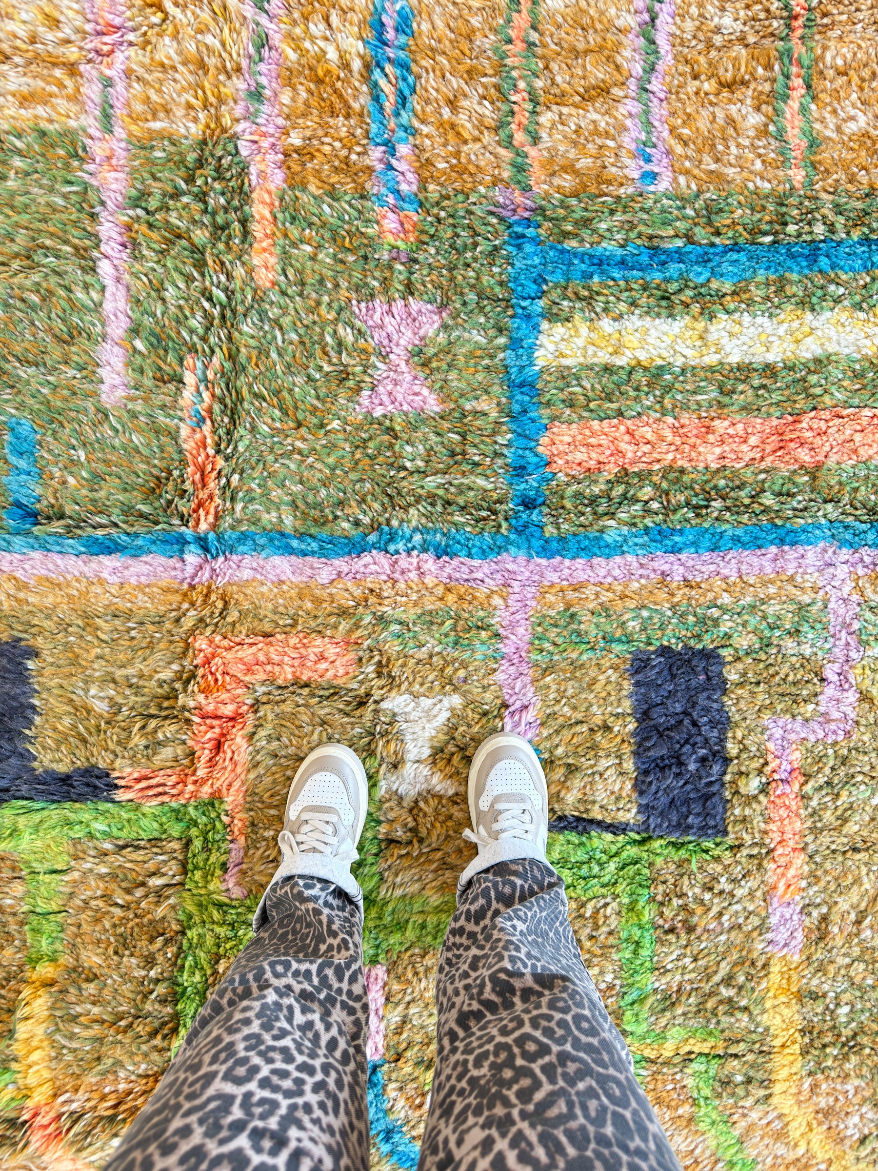 Farbenfroher Berberteppich 168 x 258 cm - Nr. 2090