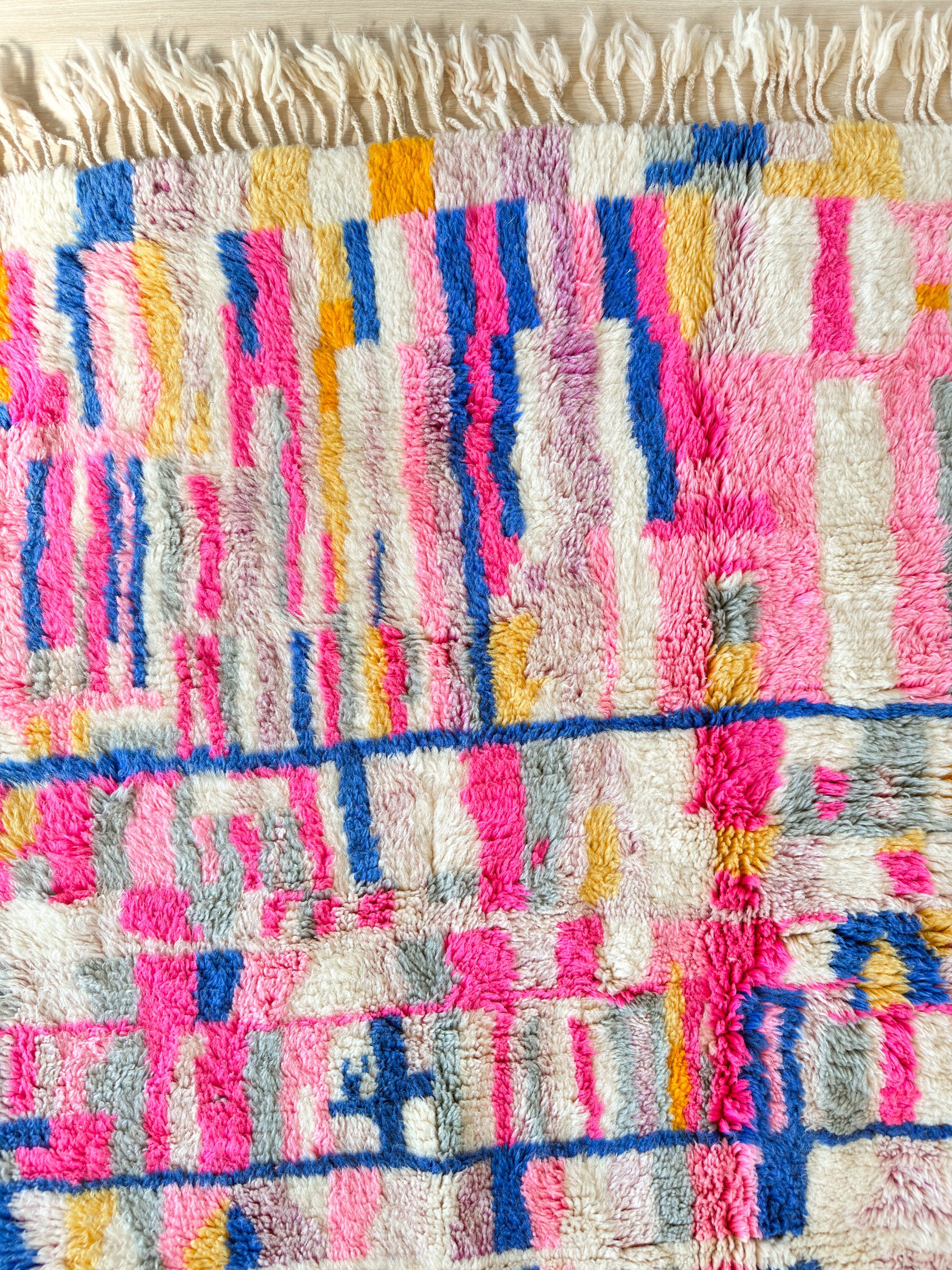 Colorful Berber rug 155 x 295 cm - n°2272