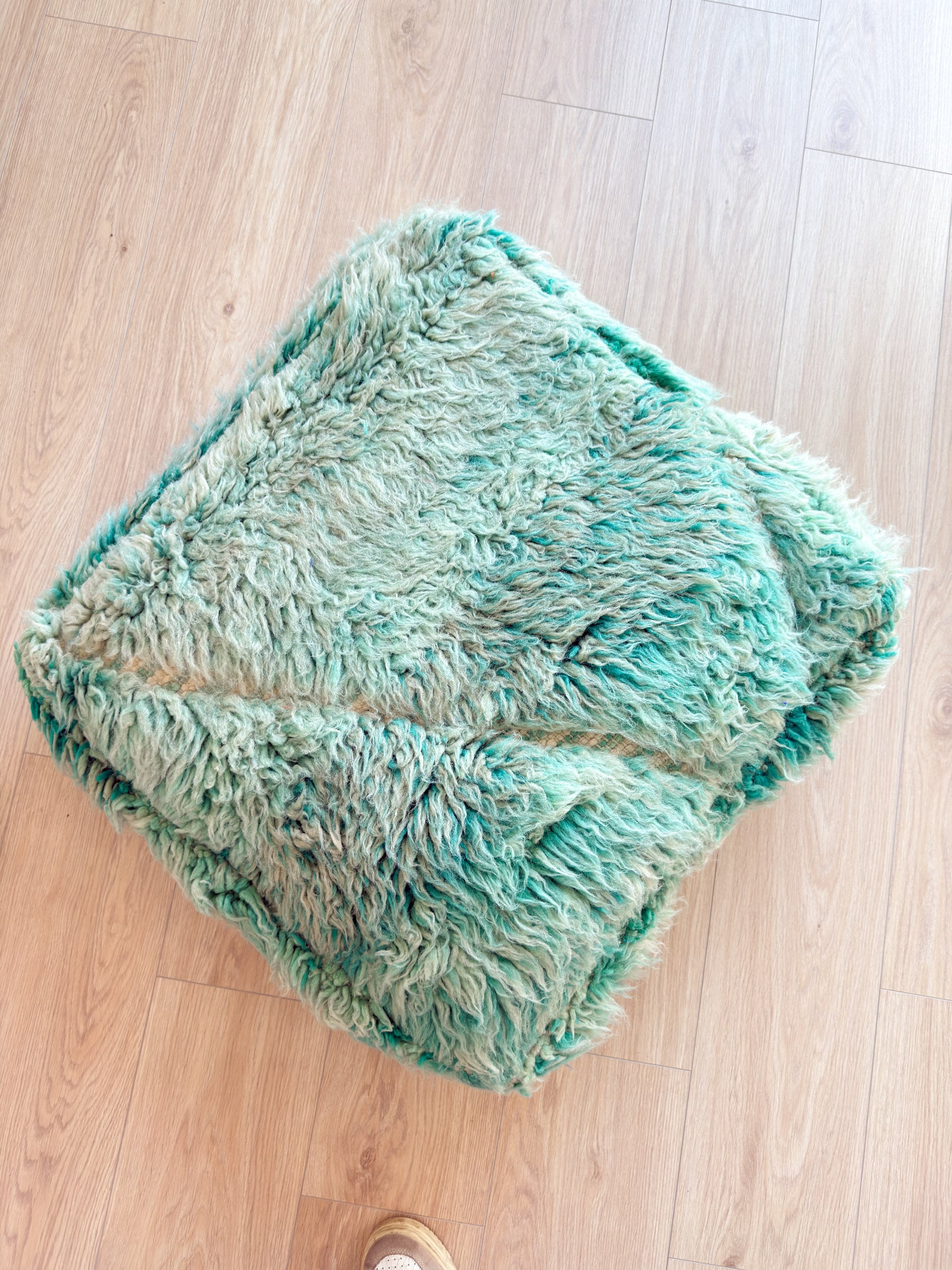 Pouf Marocain, pouf berbère coloré - 60 x 60 cm - n°62