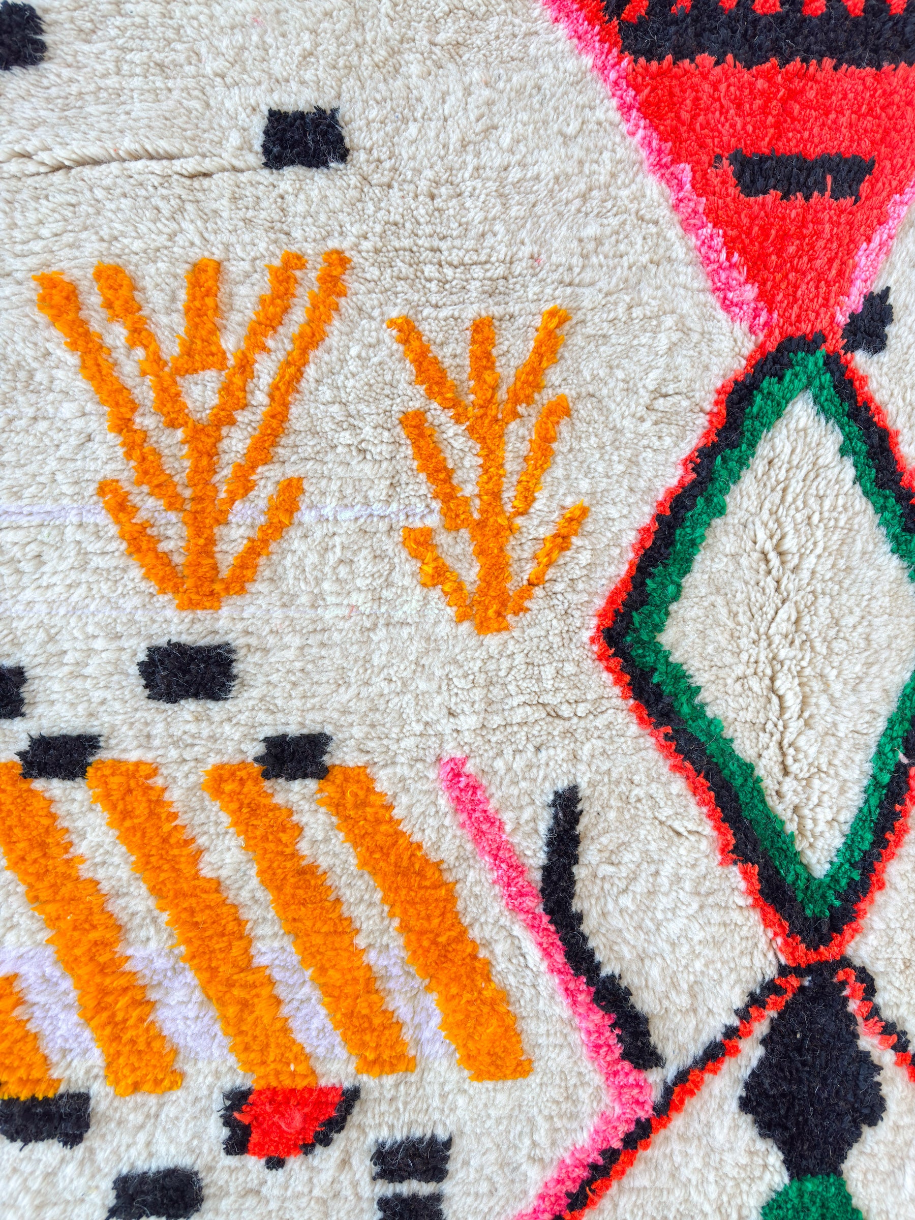 Bunter Berberteppich 153 x 285 cm - Nr. 2008