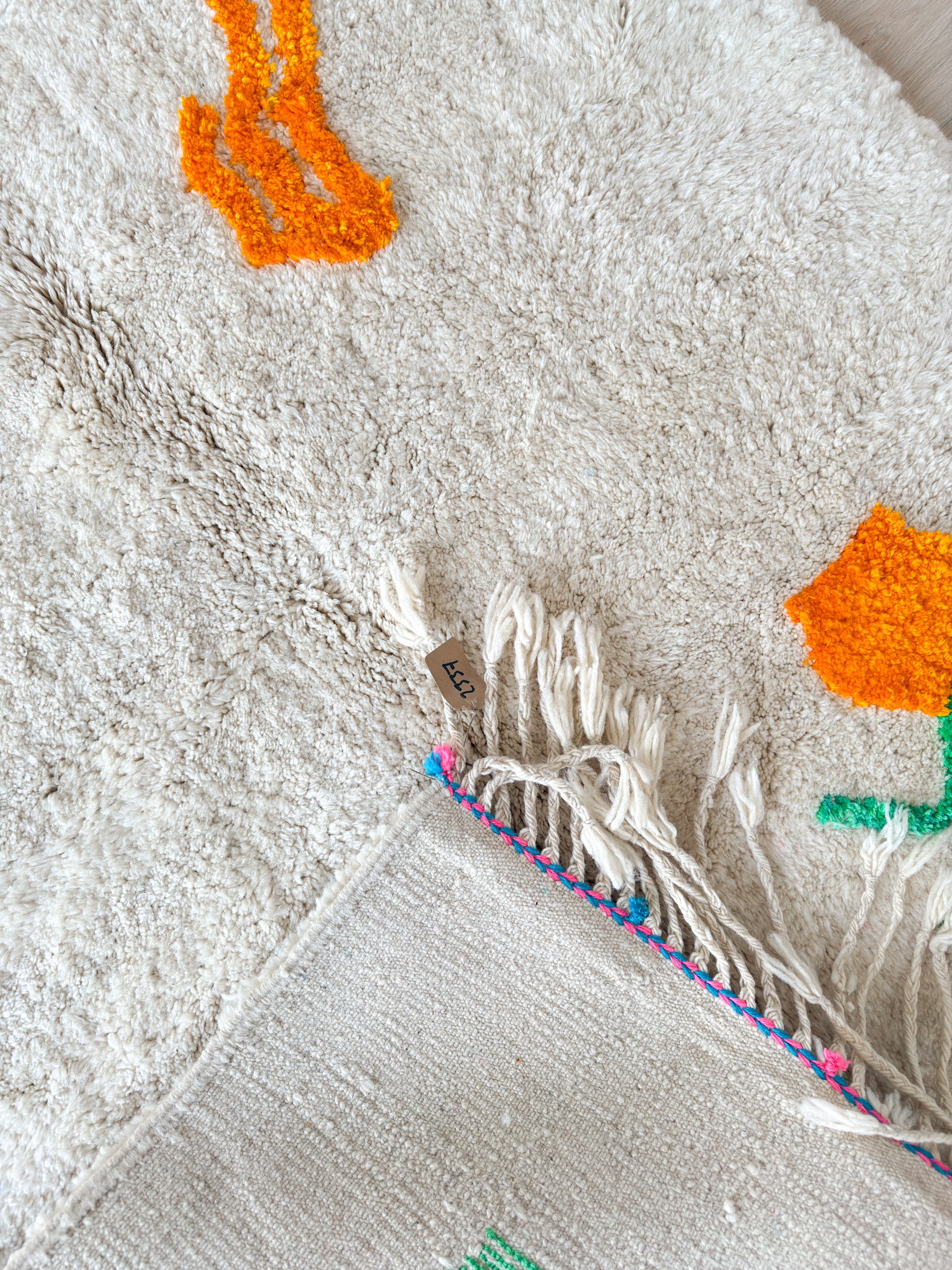 Colorful Berber rug 149 x 287 cm - no. 2337