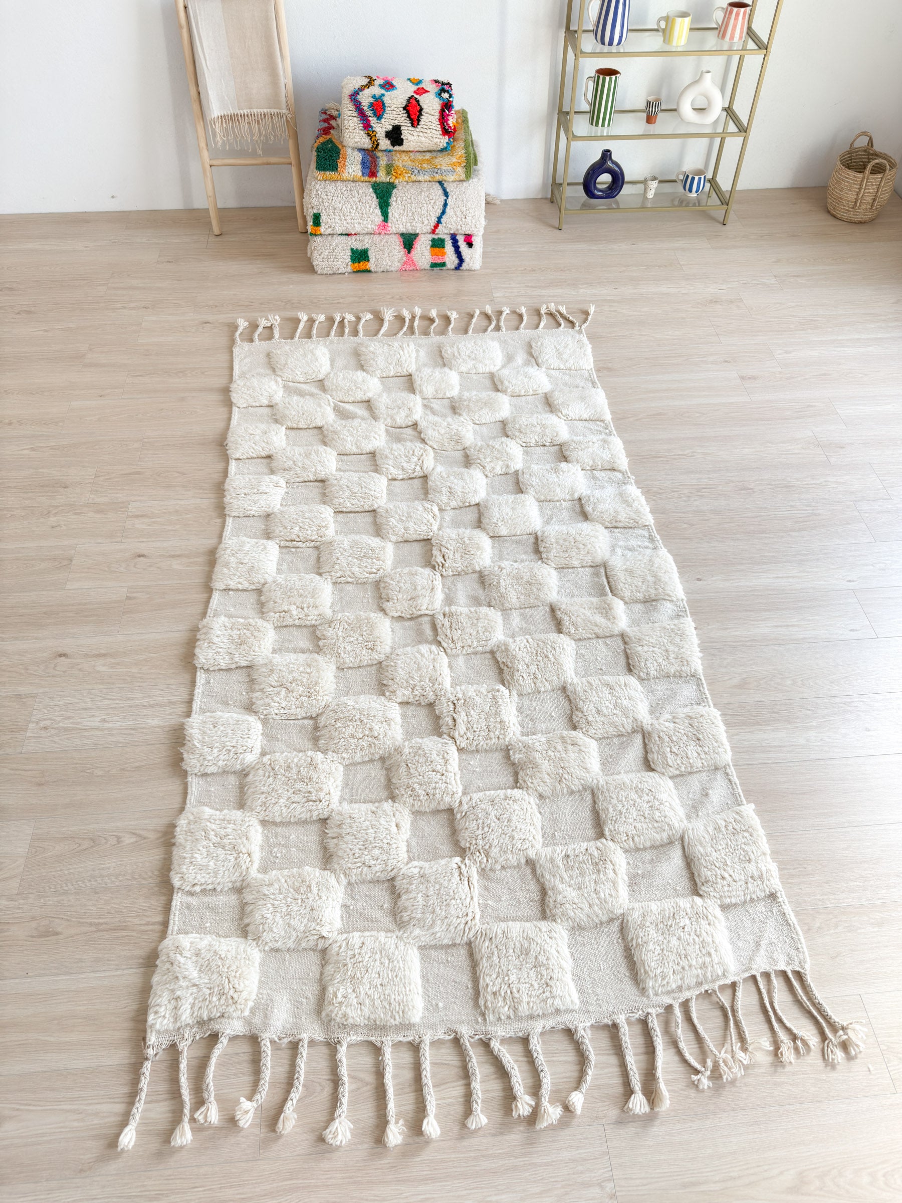 Beni Ouarain Tapijt 142 x 295 cm - n°2269