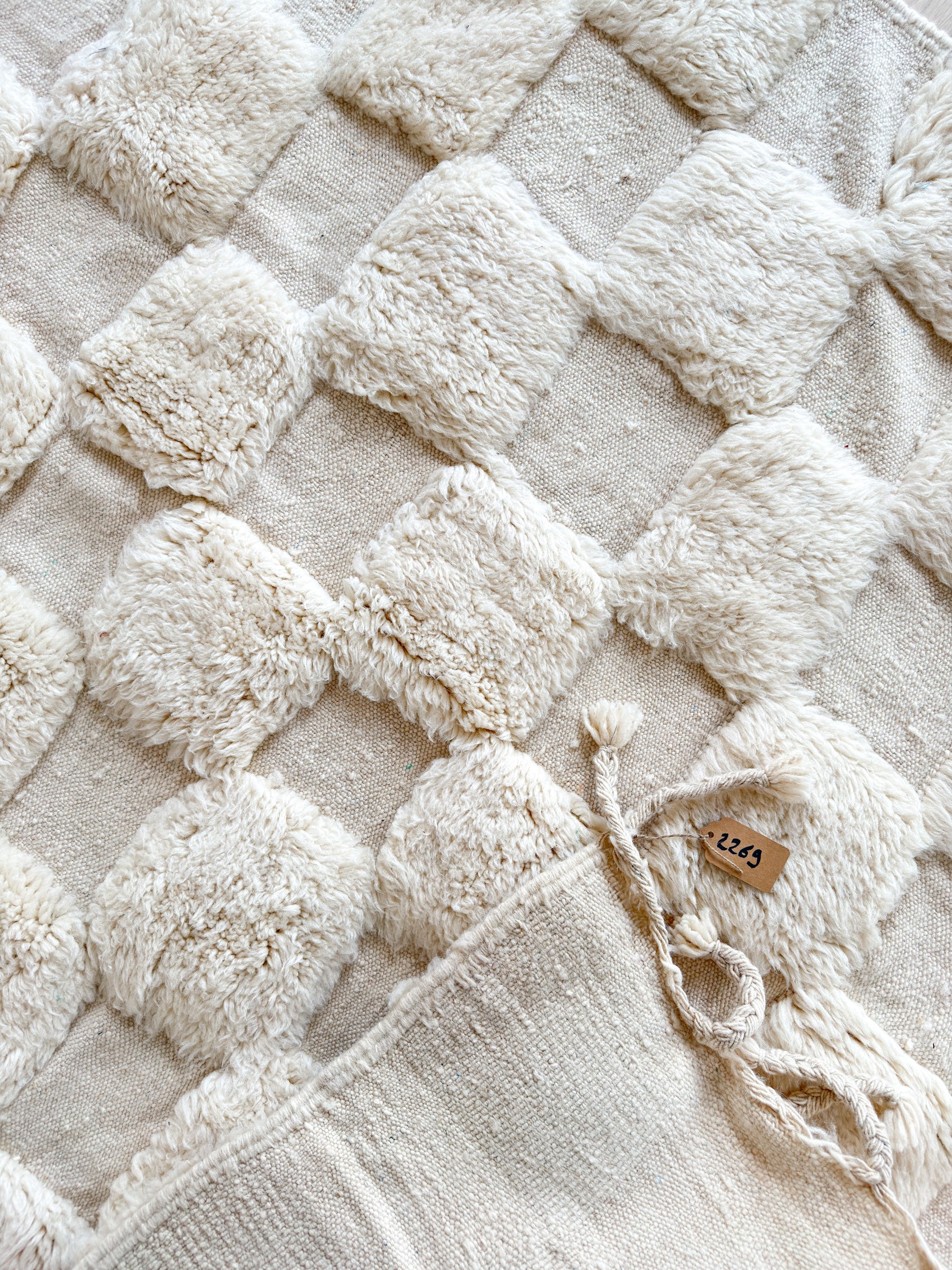 Tapis Beni Ouarain 142 x 295 cm - n°2269