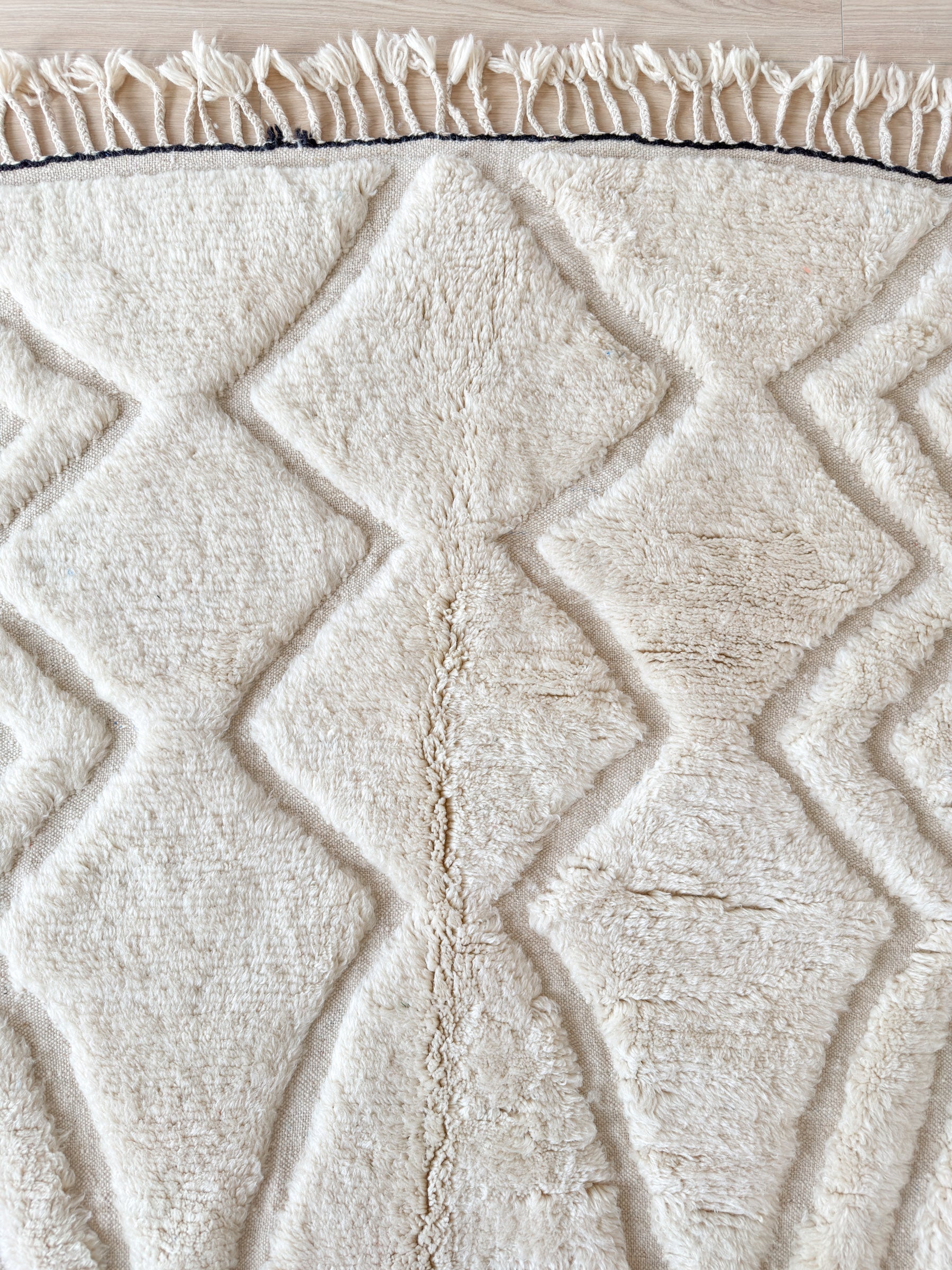 White Berber rug - No. 2316