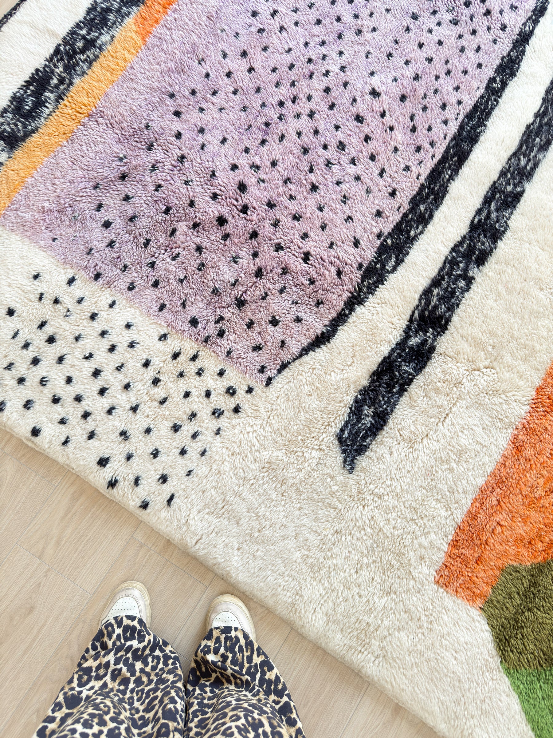 Tapis berbère M'rirt- n°532