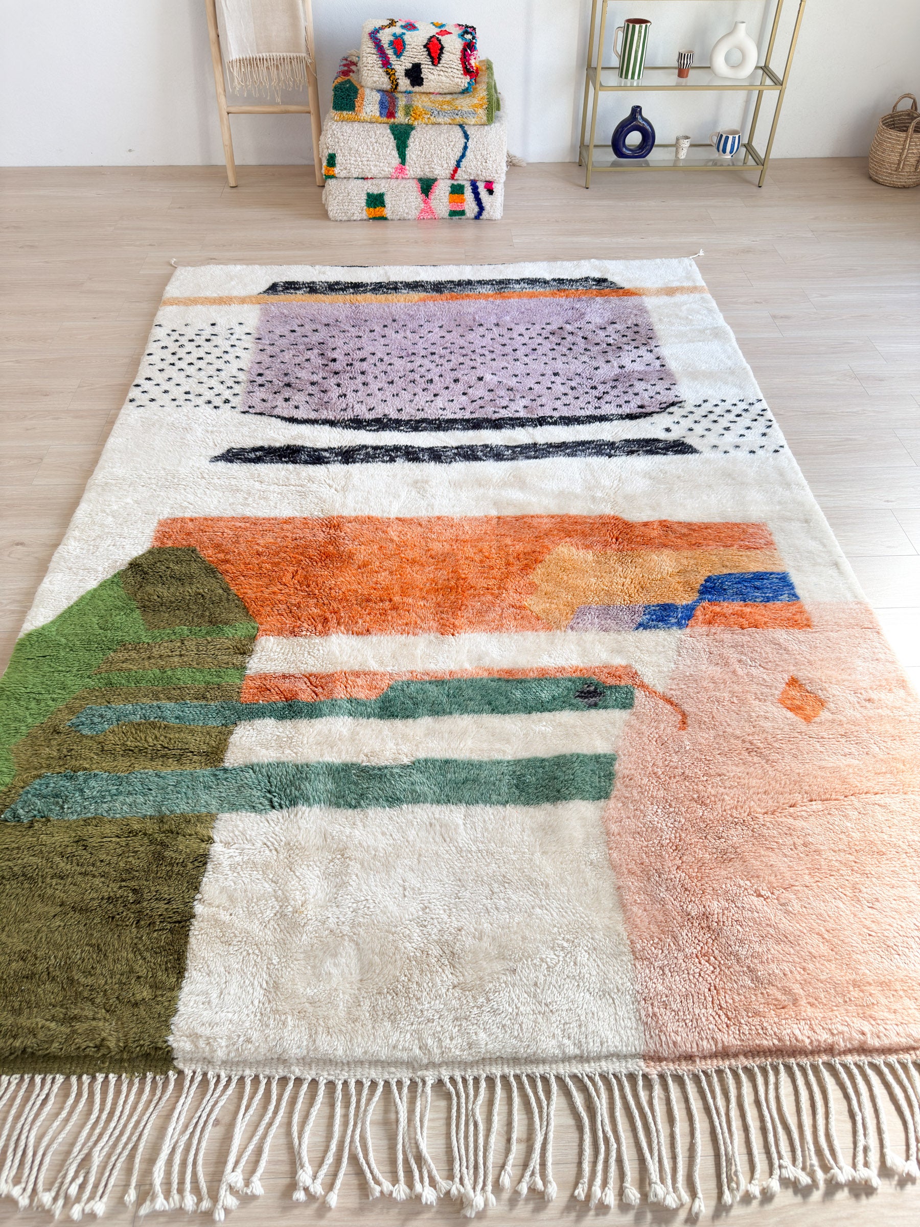 Tapis berbère M'rirt- n°532