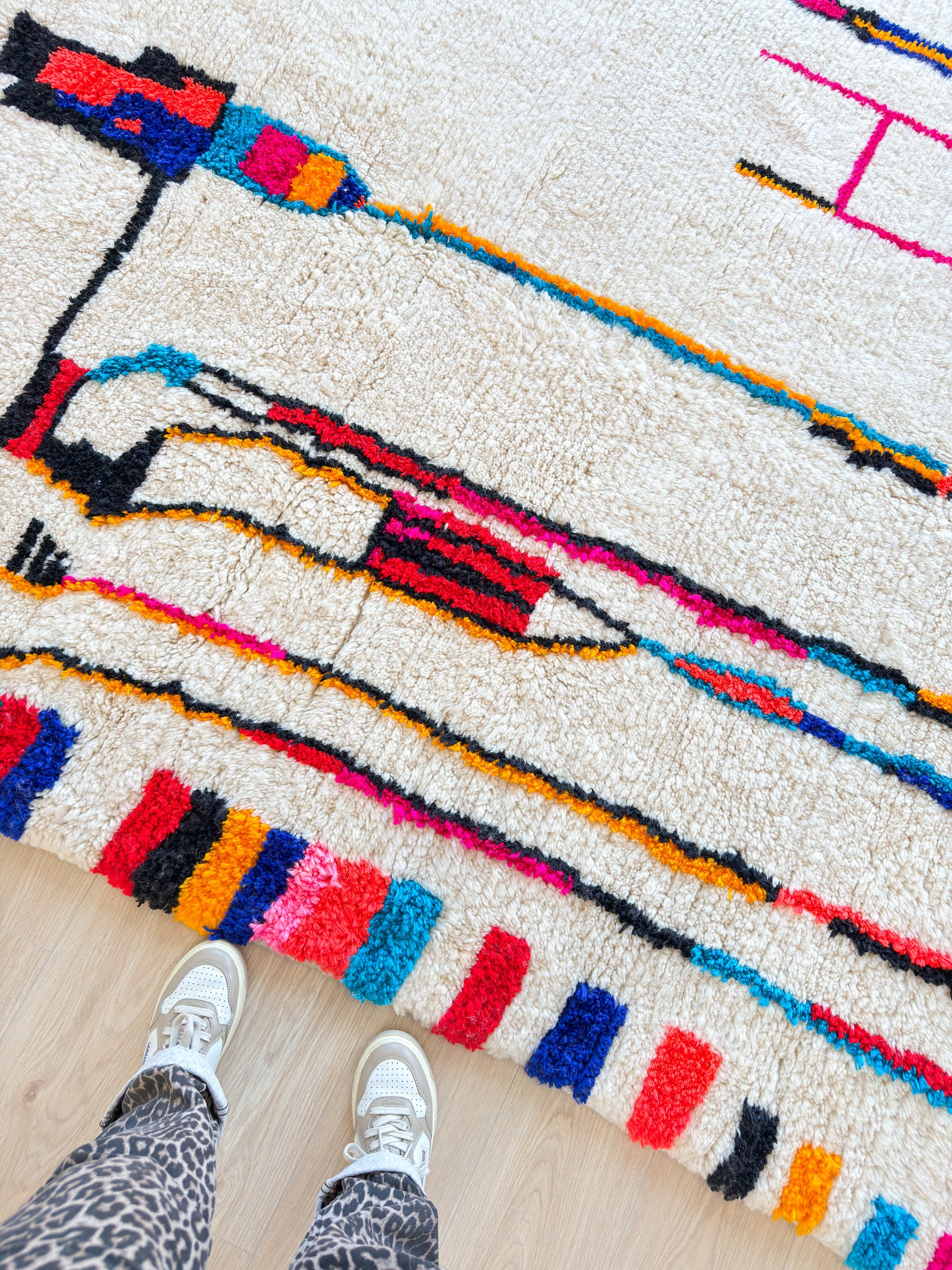 Colorful Berber carpet - n°534