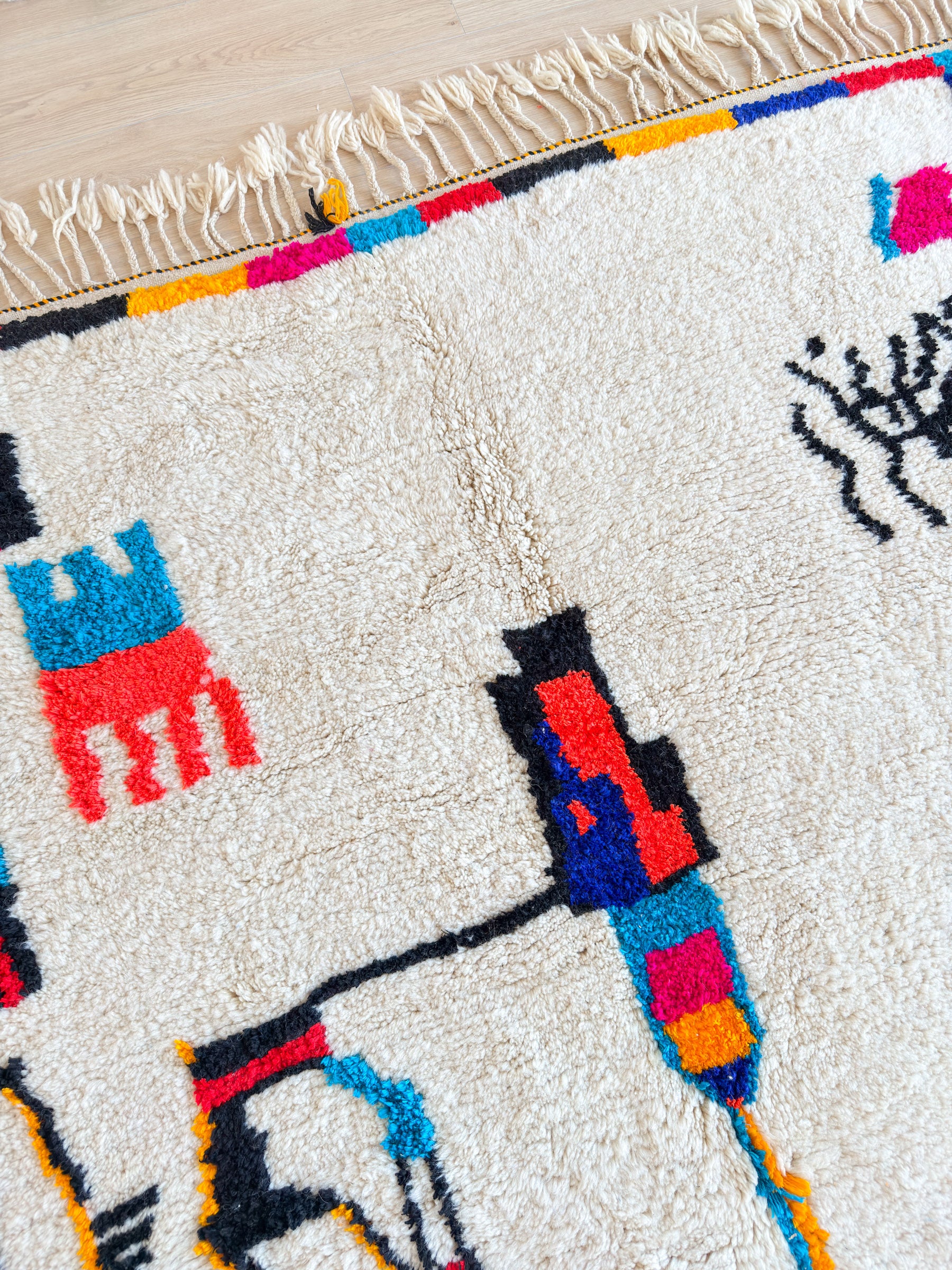 Colorful Berber carpet - n°534