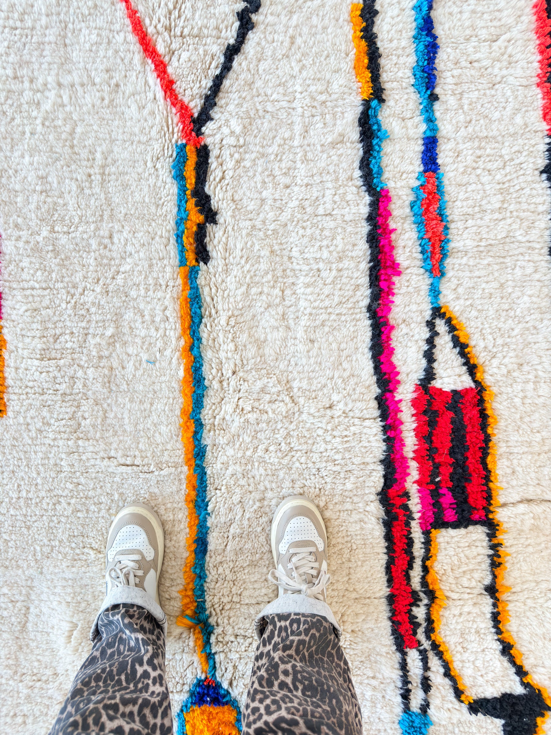 Colorful Berber carpet - n°534