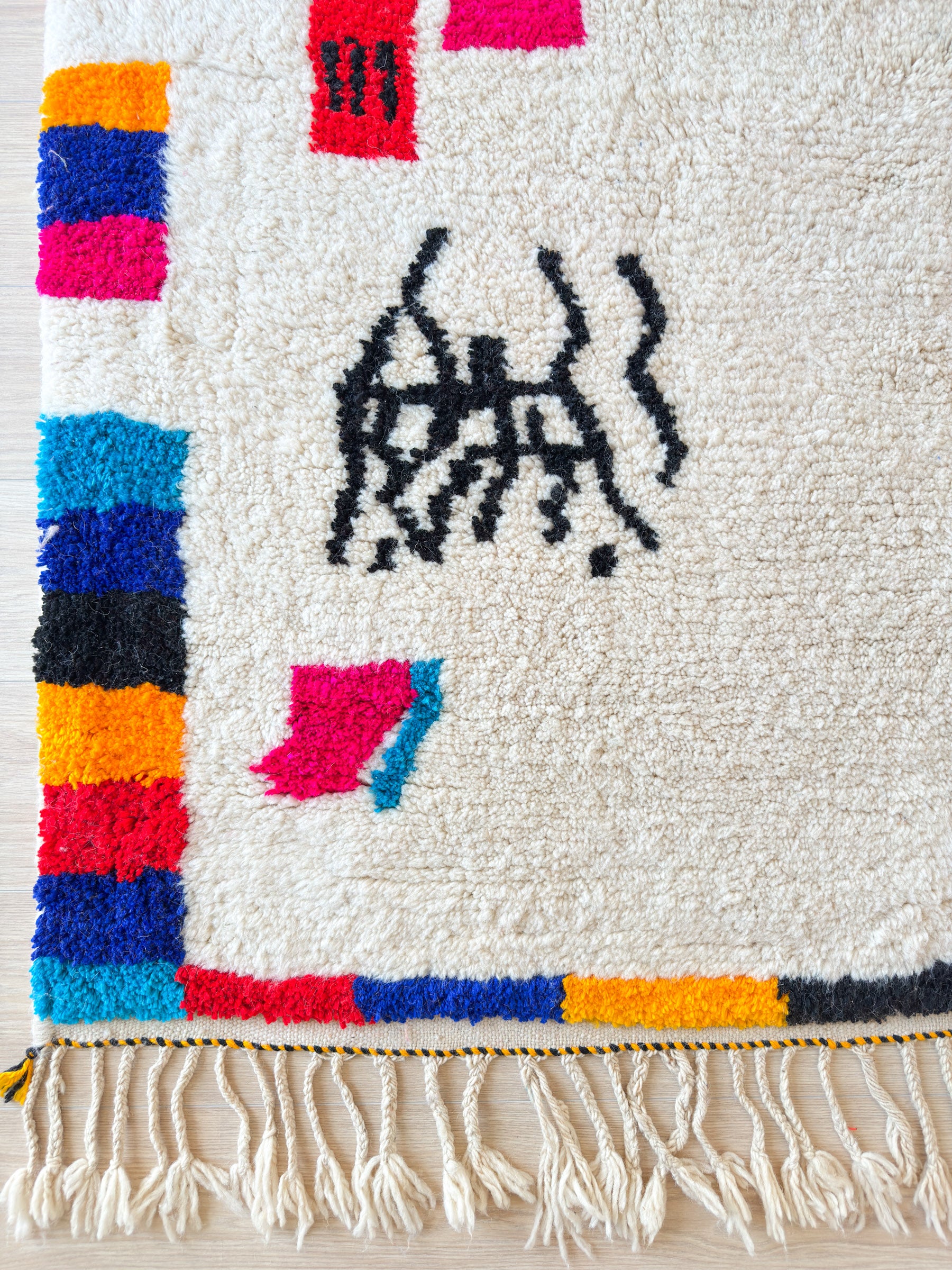 Colorful Berber carpet - n°534