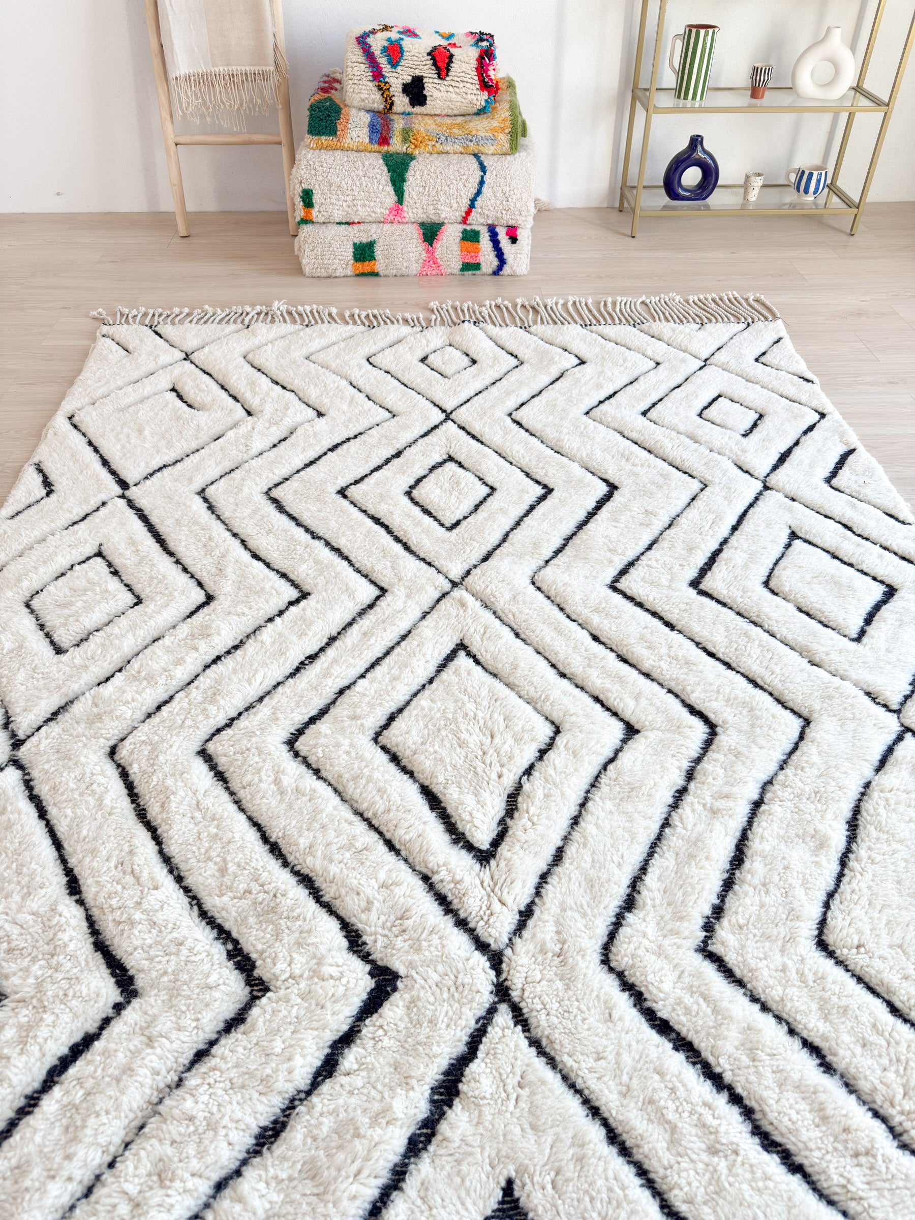 Beni Ouarain rug 199 x 342 cm - n°2368