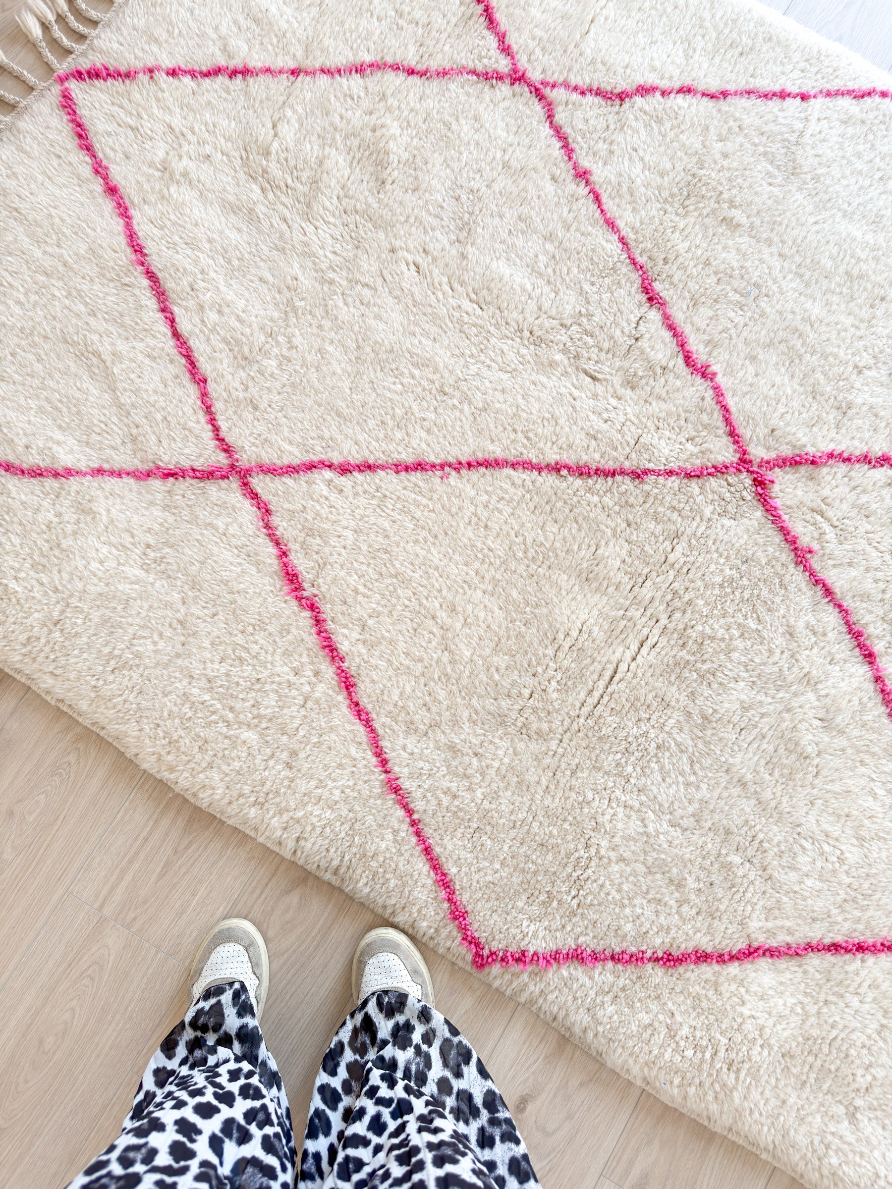 Colorful Berber rug 149 x 263 cm - n°2311