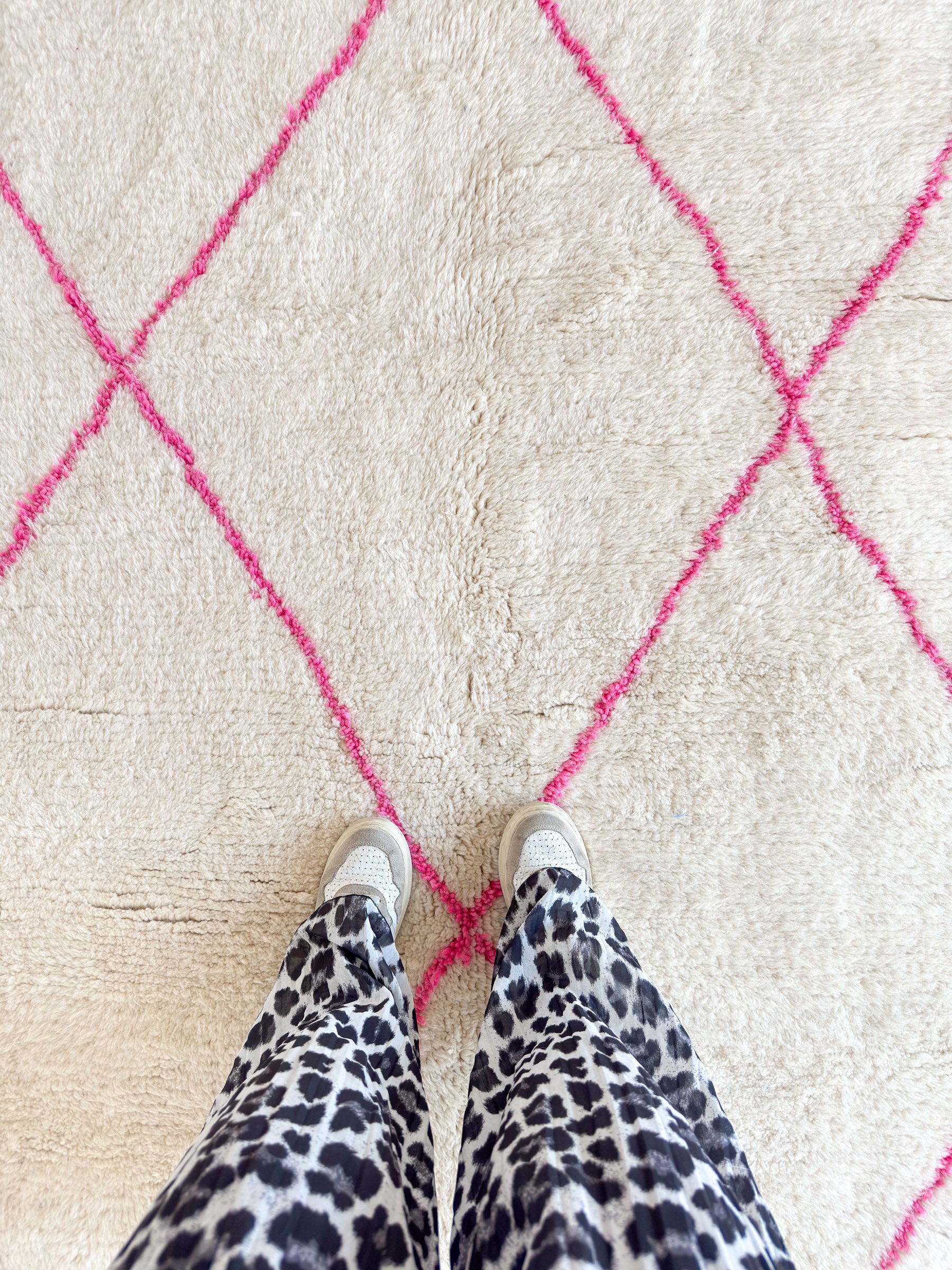 Colorful Berber rug 149 x 263 cm - n°2311