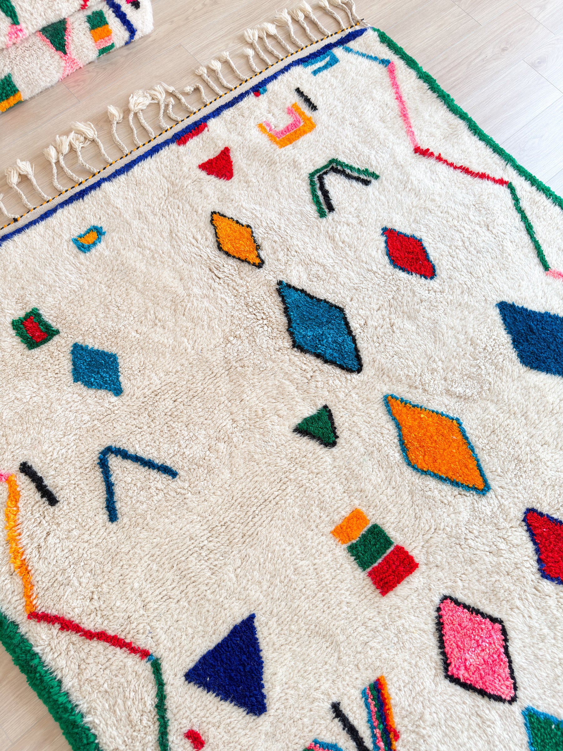 Colorful Berber rug 194 x 331 cm - n°2283