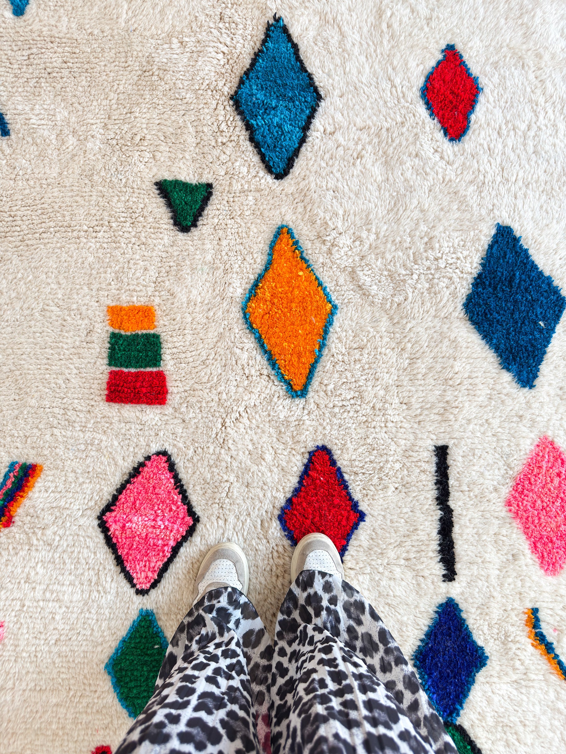 Colorful Berber rug 194 x 331 cm - n°2283