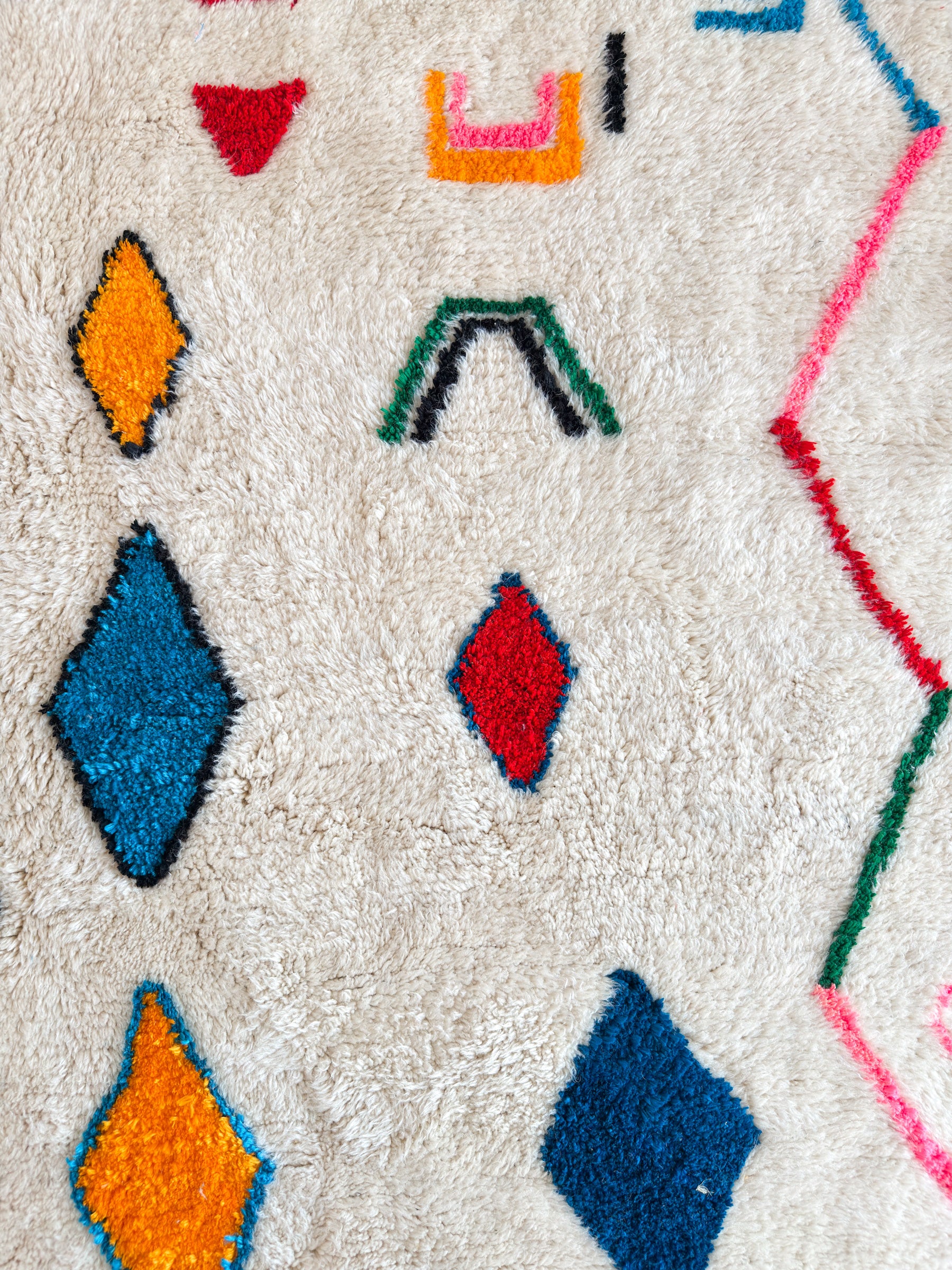 Colorful Berber rug 194 x 331 cm - n°2283