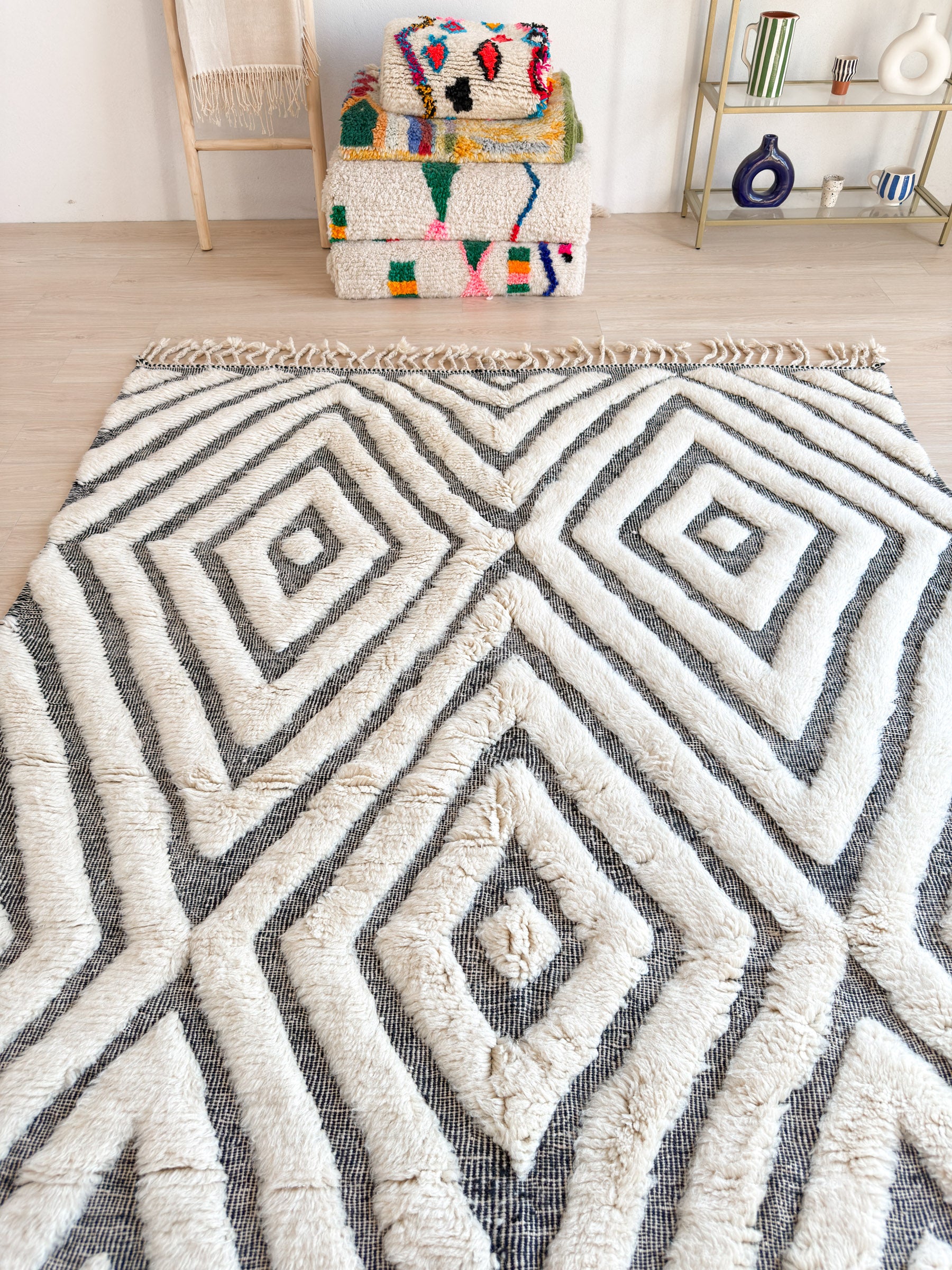 Beni Ouarain rug 194 x 330 cm - n°2270