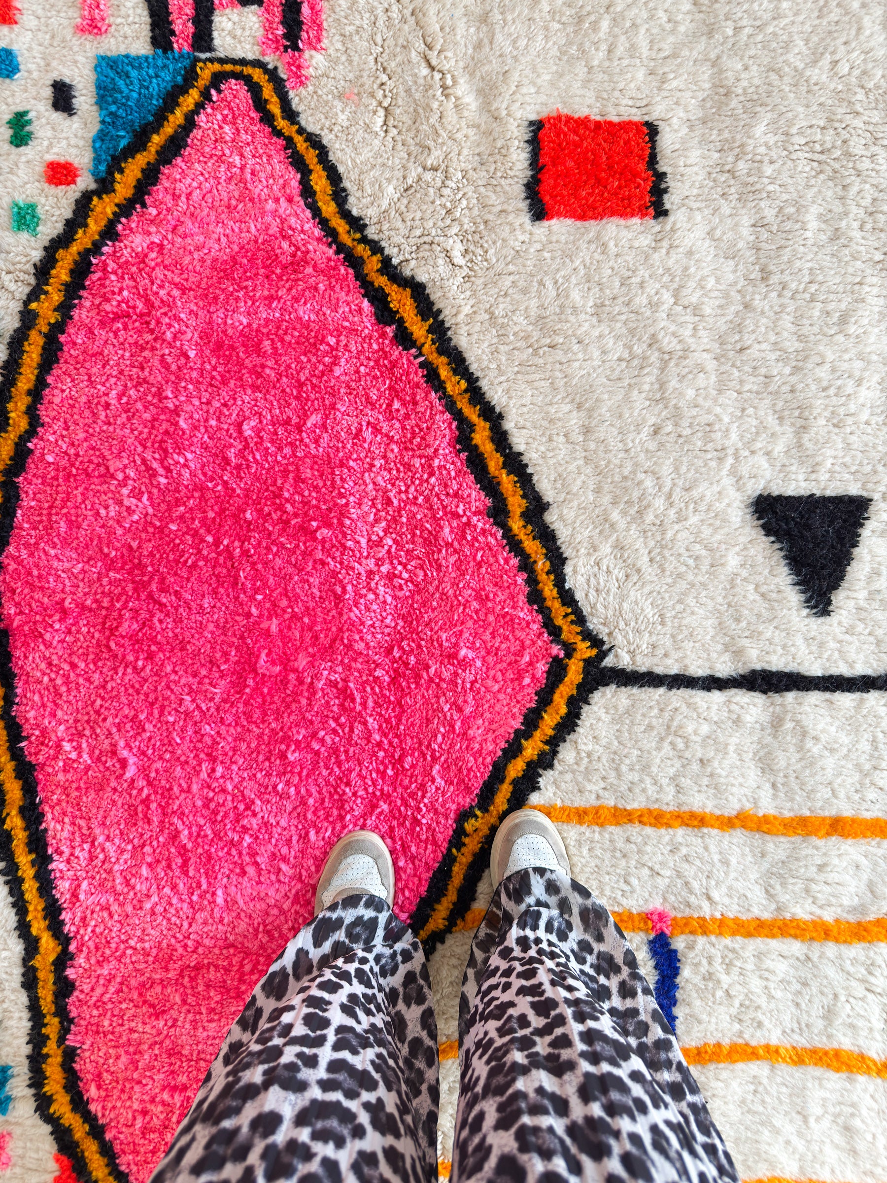 Bunter Berberteppich 258 x 356 cm - Nr. 2290