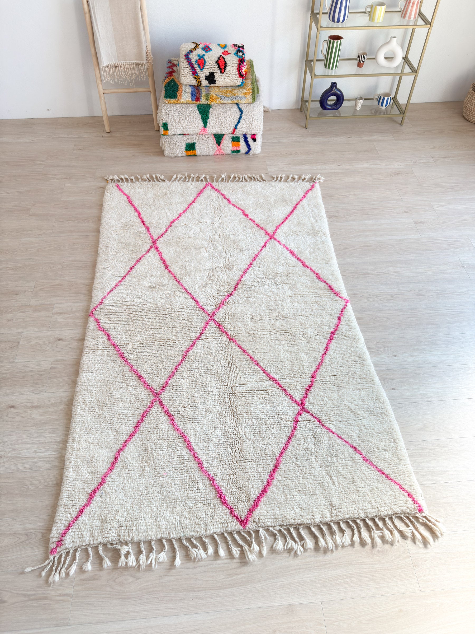 Colorful Berber rug 150 x 251 cm - n°2312