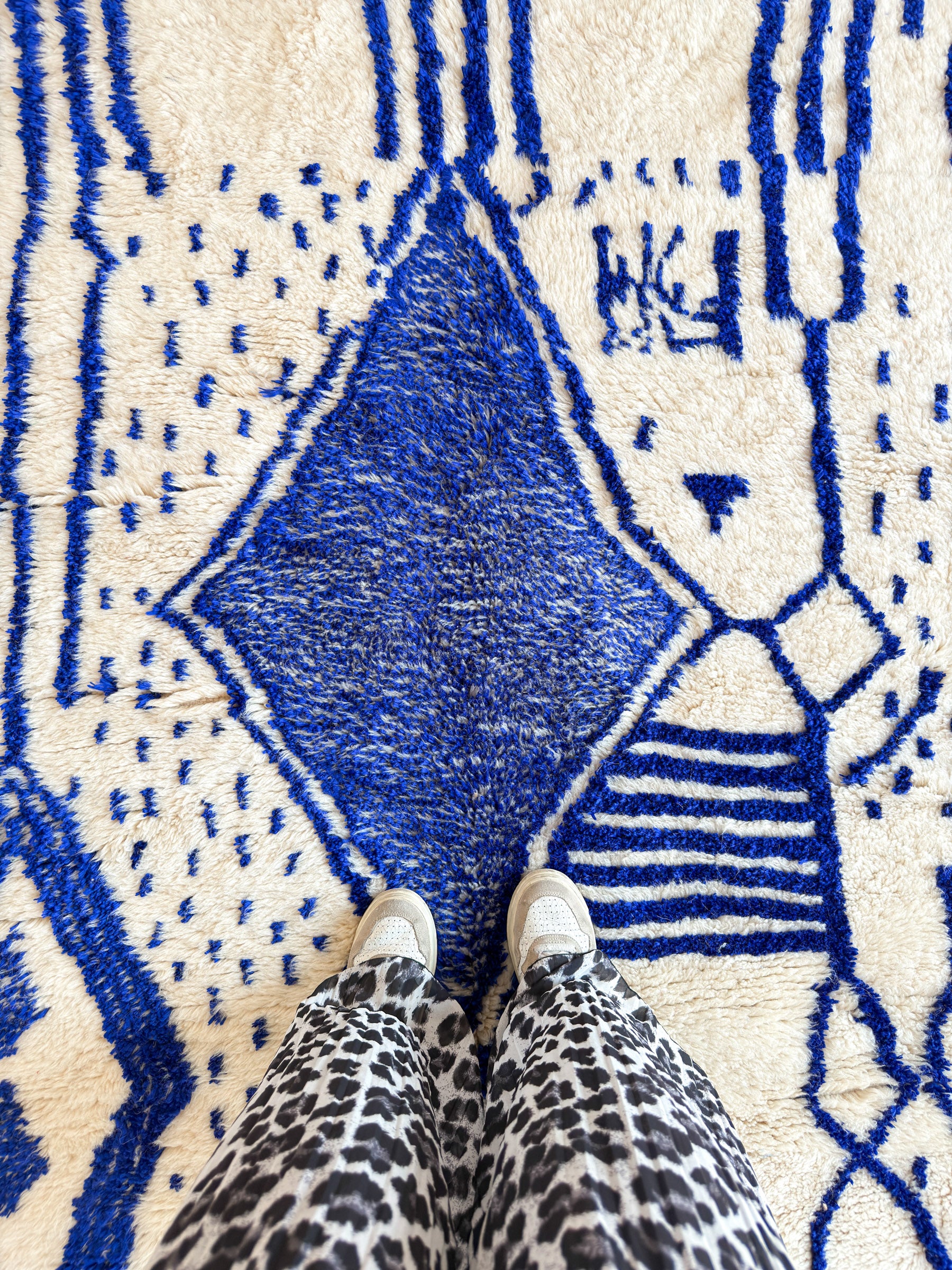 Colorful Berber rug 149 x 235 cm - n°2291