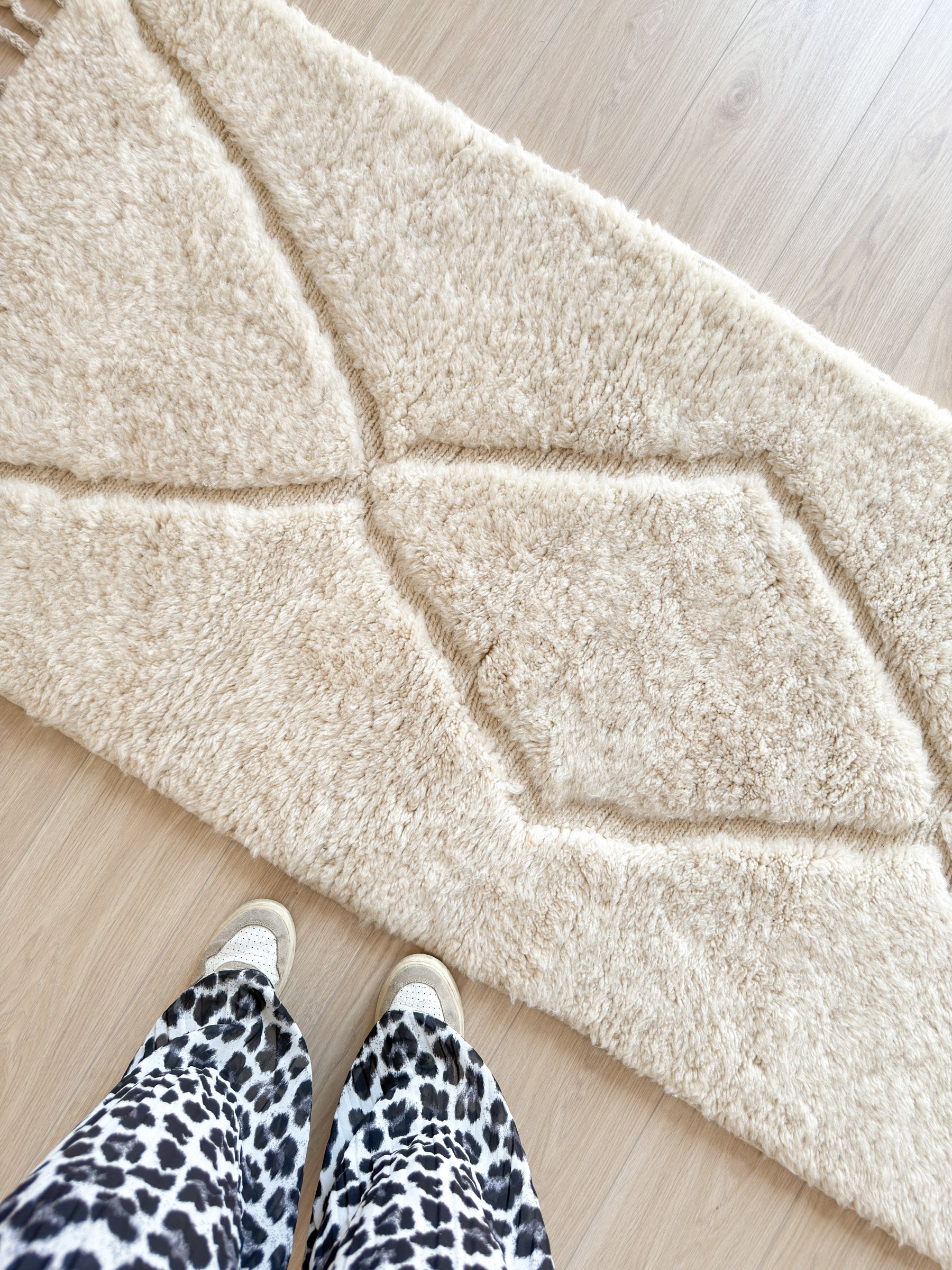 Beni Ouarain Runner Rug 86 x 263 cm - No. 2265