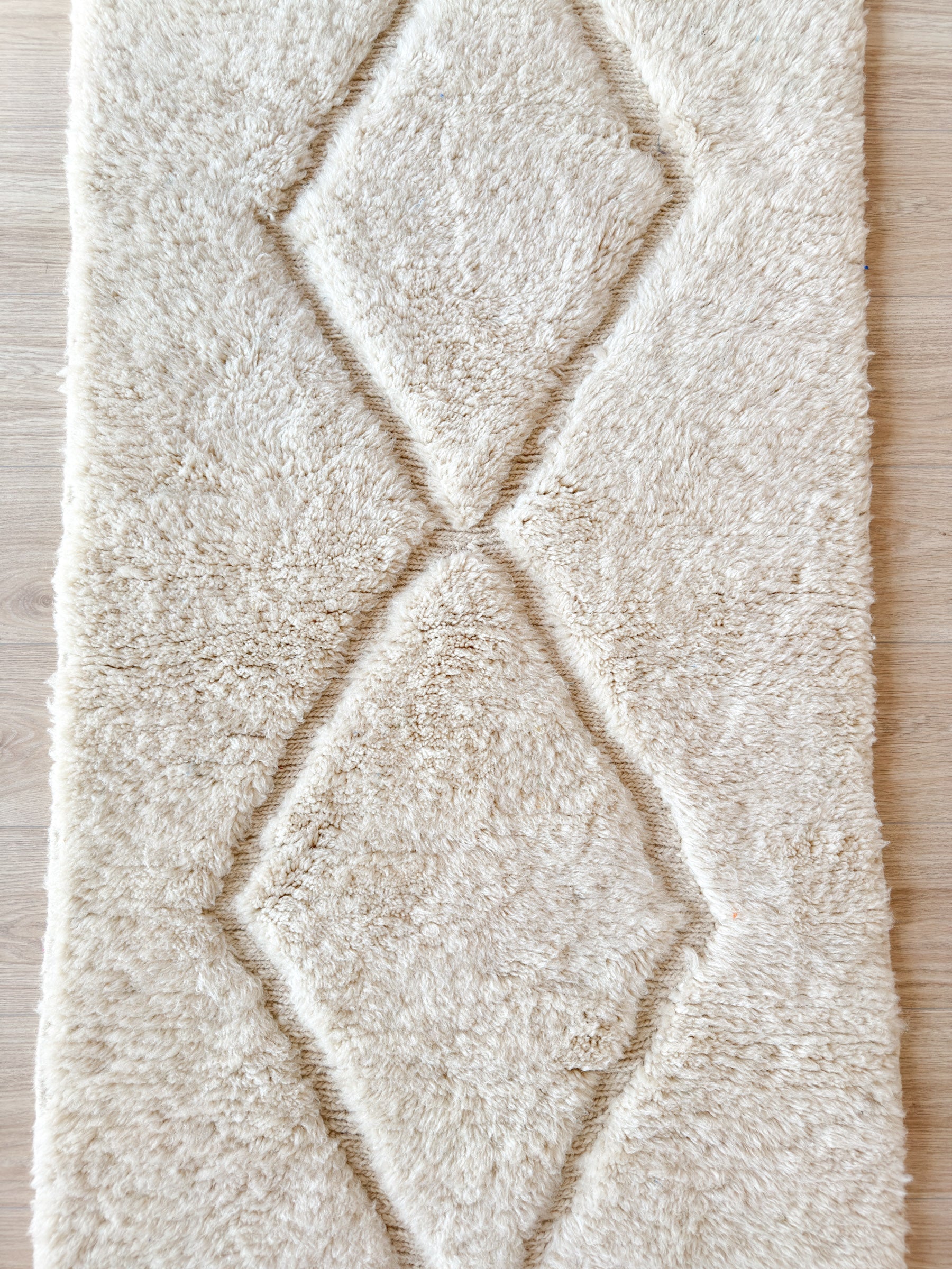 Alfombra de pasillo Beni Ouarain 86 x 263 cm - n°2265