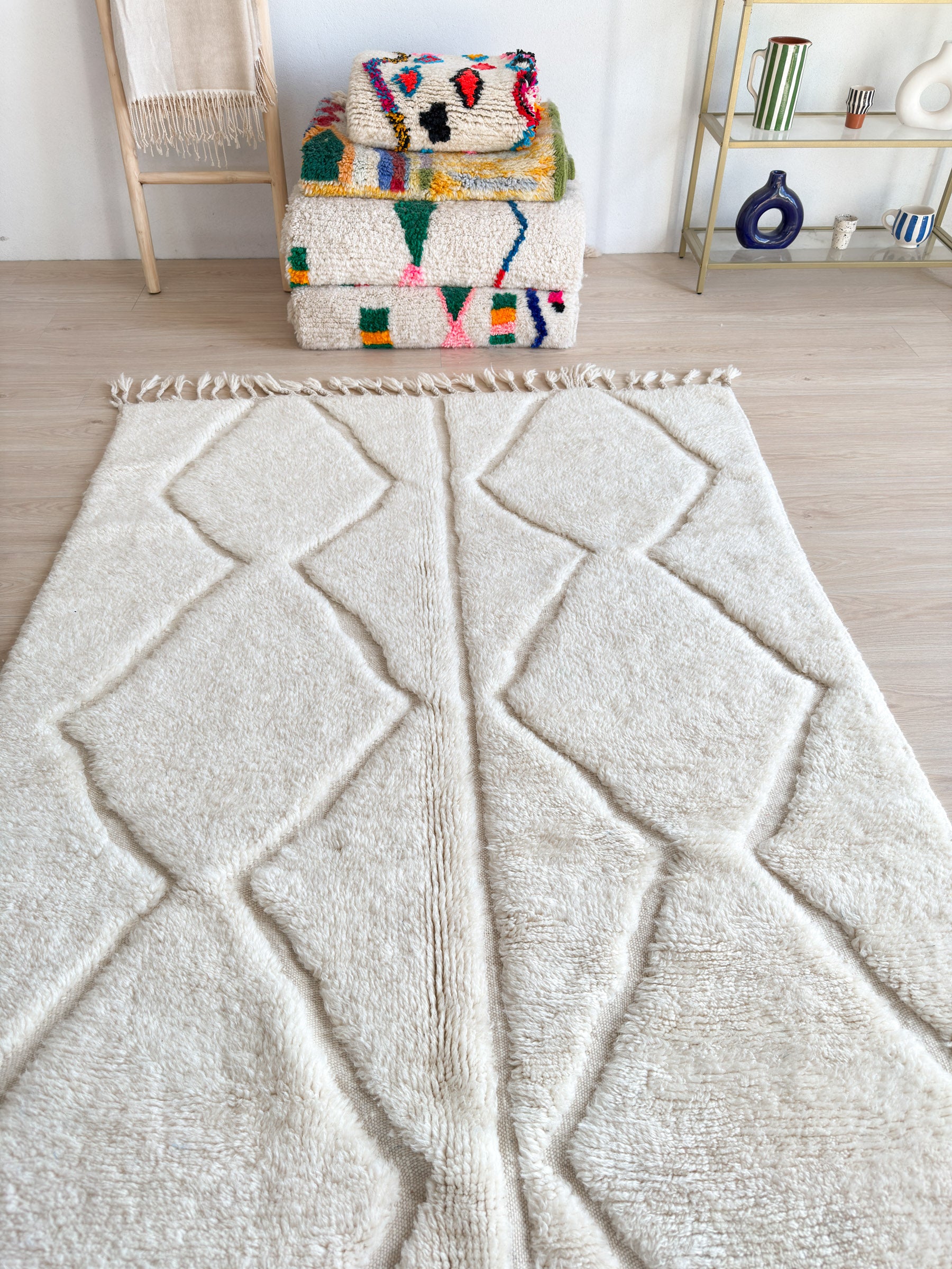 Beni Ouarain rug 146 x 282 cm - n°2352