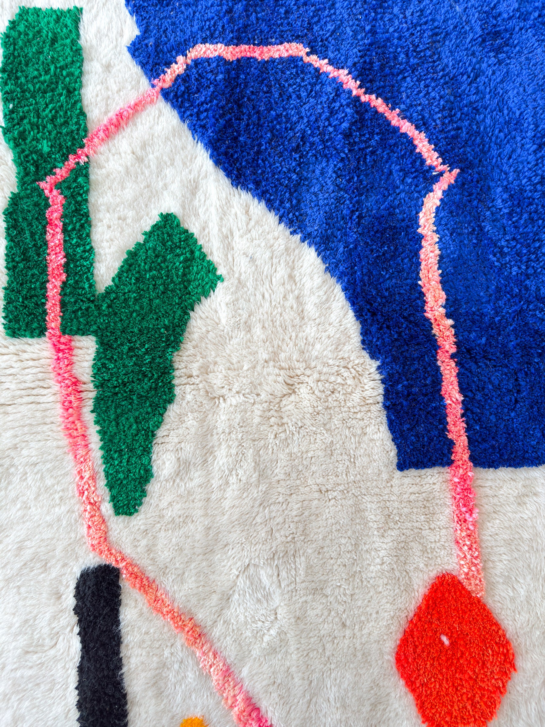 Colorful Berber rug 103 x 155 cm - No. 2401