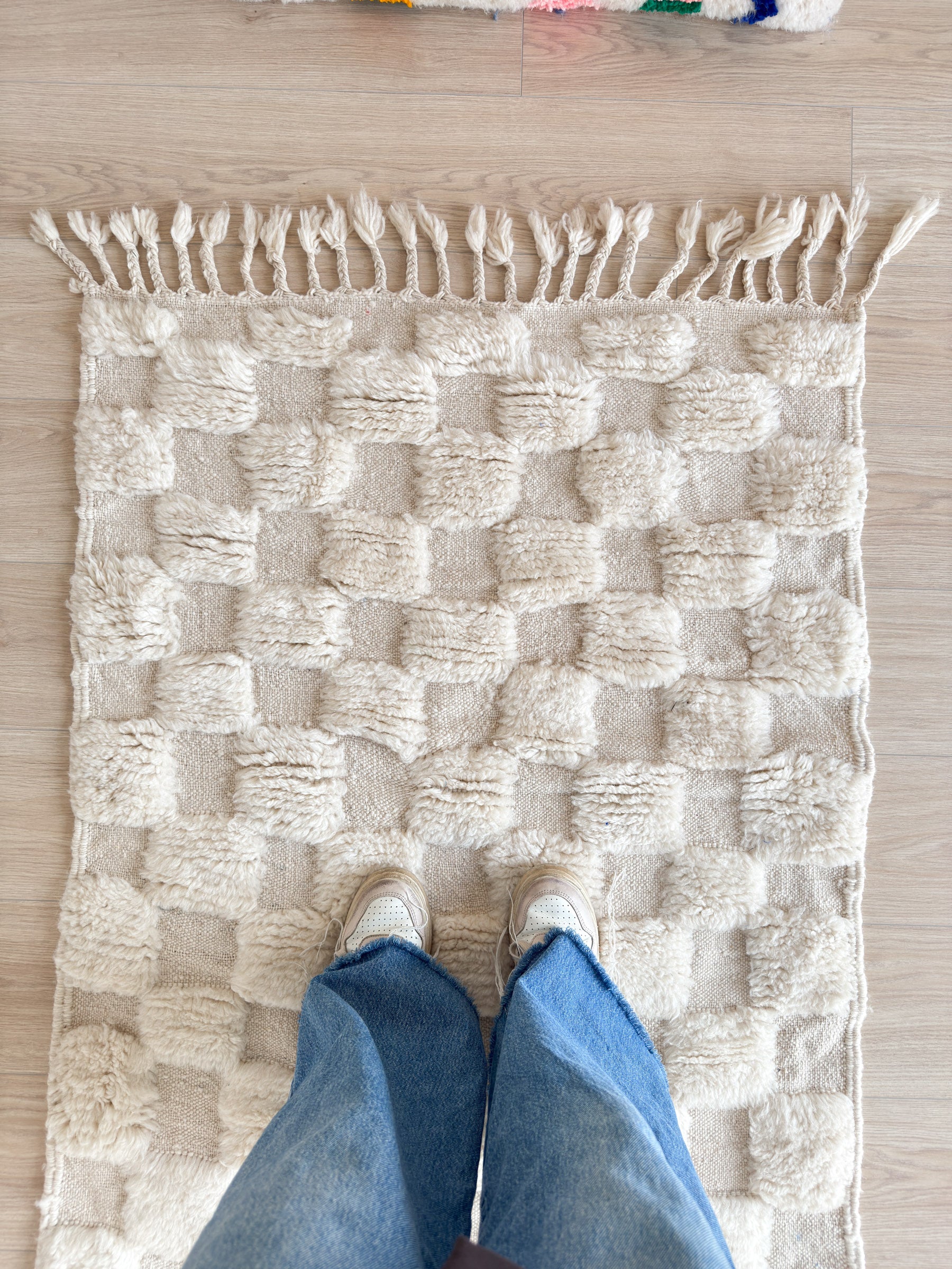 Beni Ouarain-matta 91 x 168 cm - n°2355