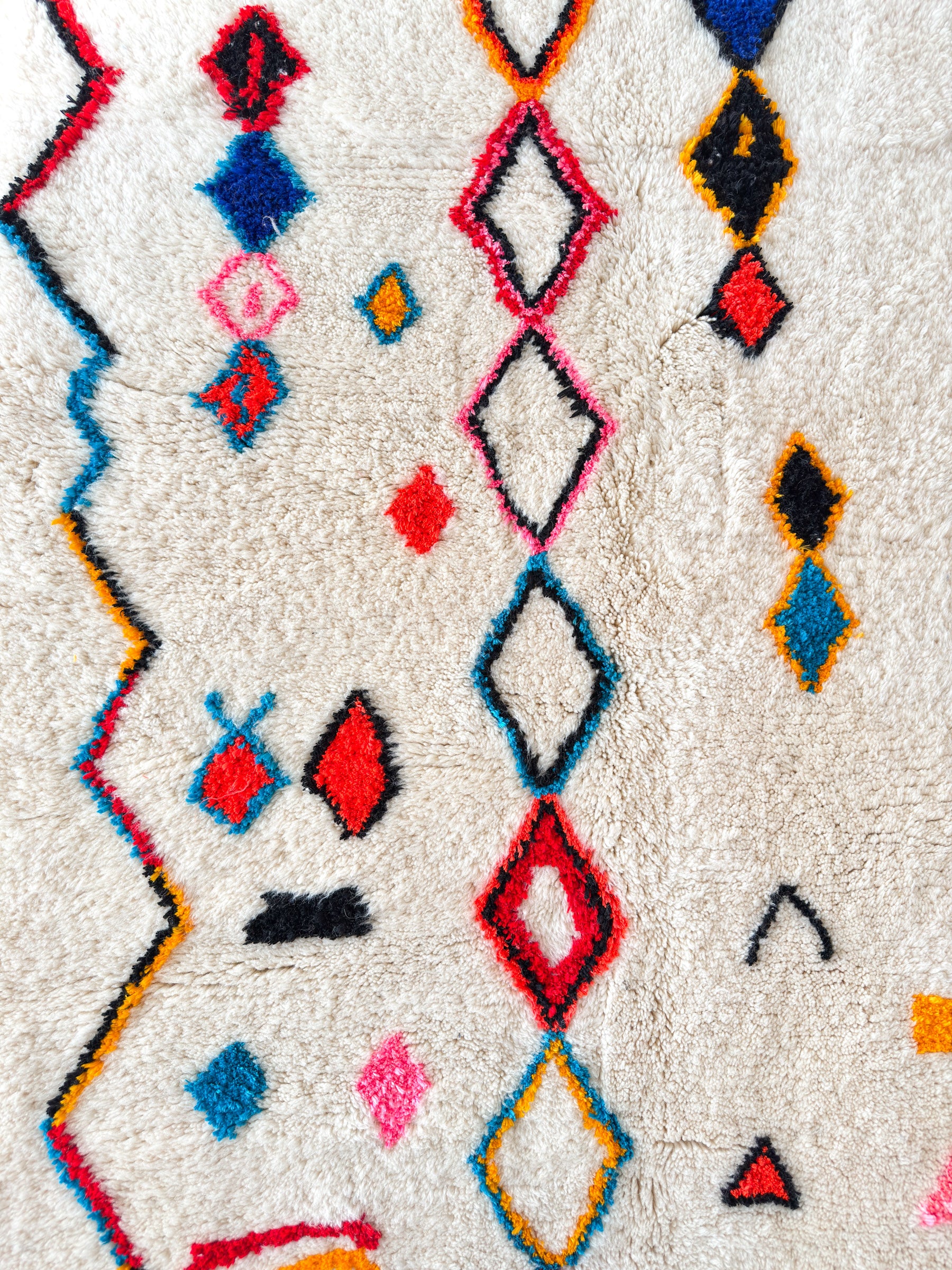 Tapis berbère coloré 151 x 235 cm - n°2353