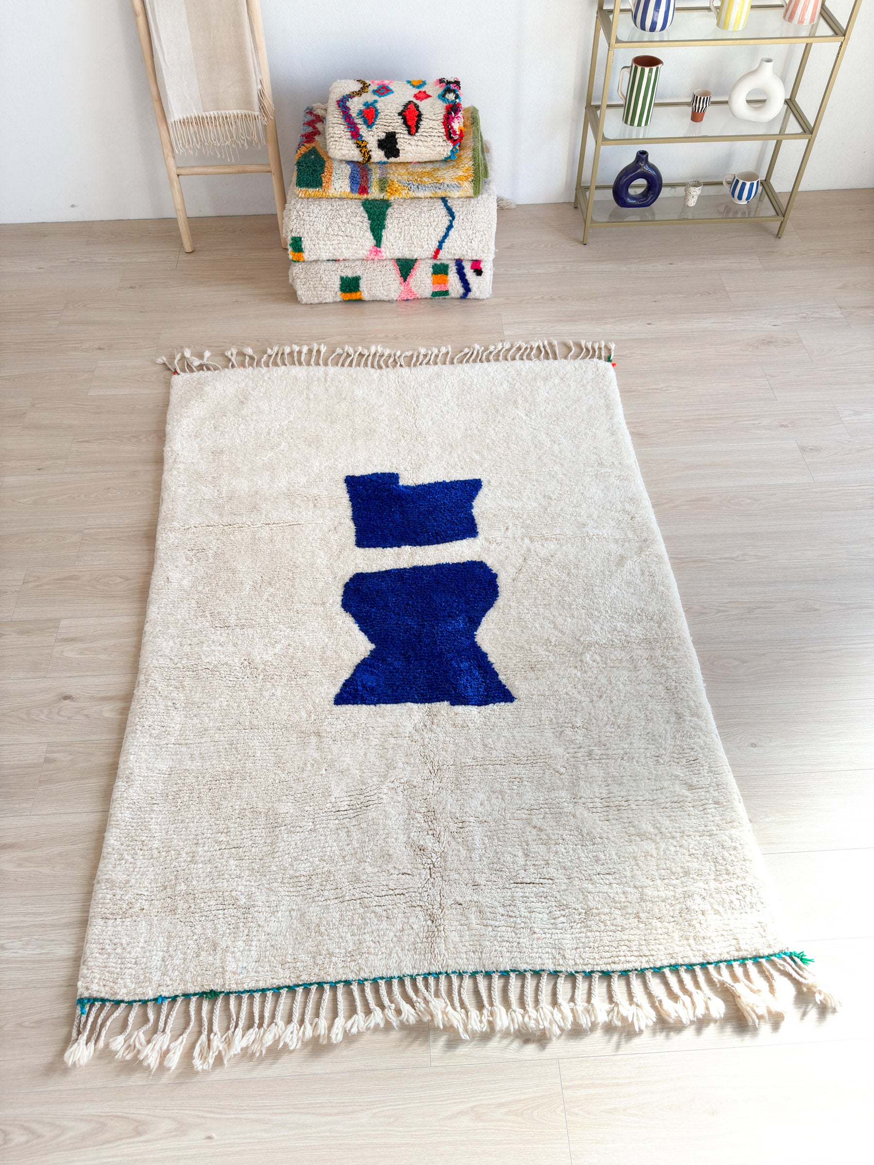 Colorful Berber rug 153 x 288 cm - No. 2348